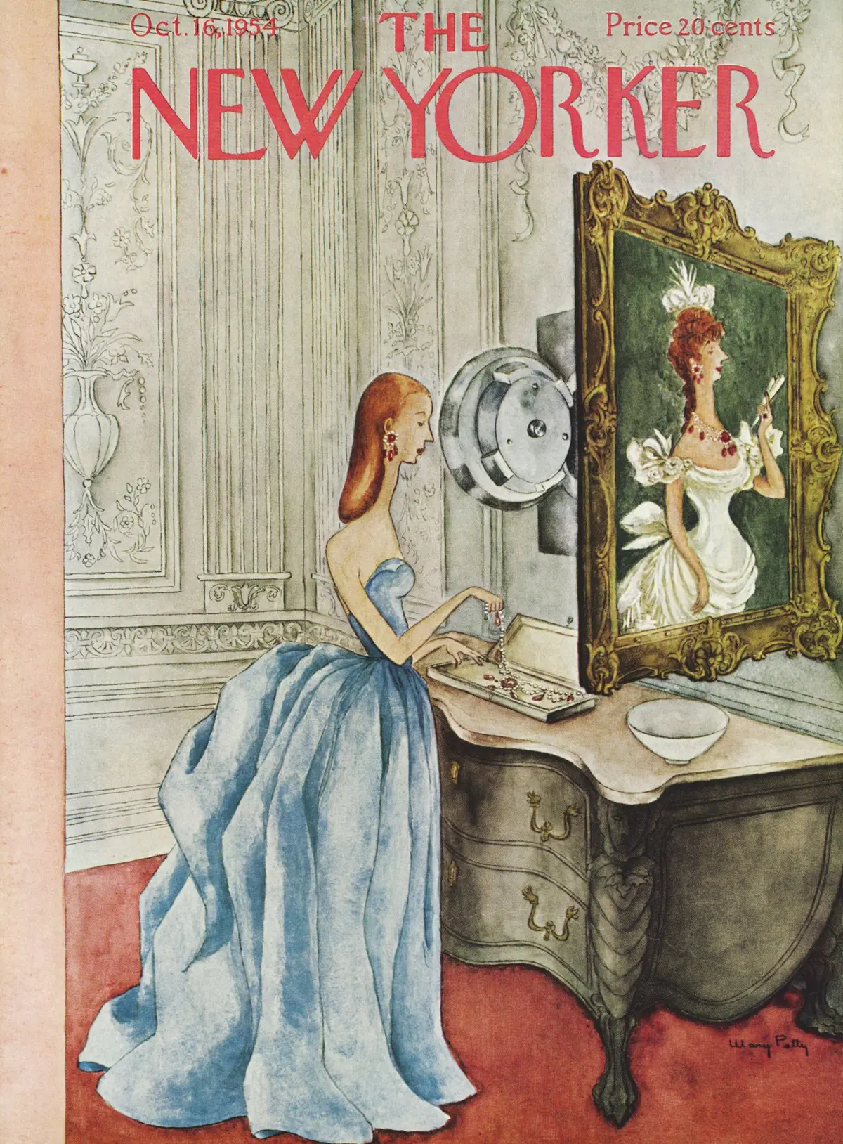 Обложка The New Yorker, 16 октября 1954, художник Мэри Петти
