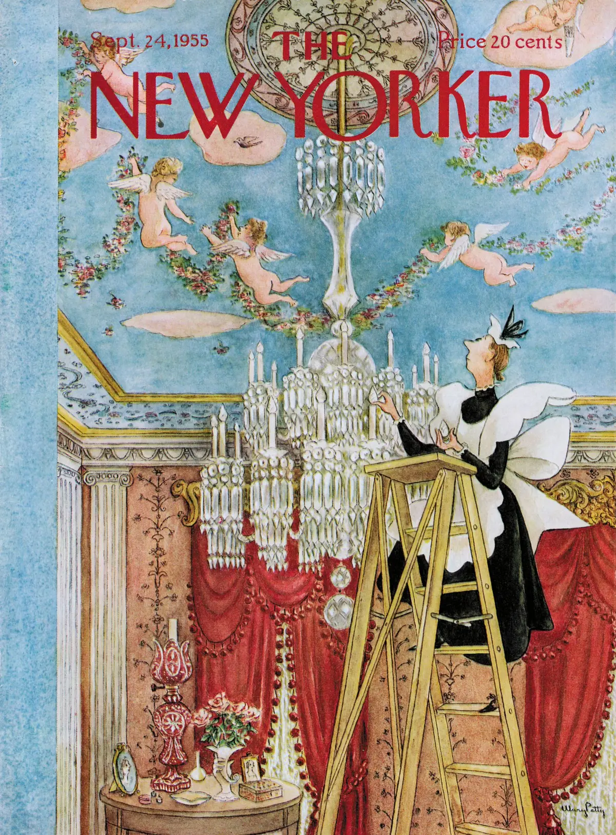Обложка The New Yorker, 24 сентября 1955, художник Мэри Петти
