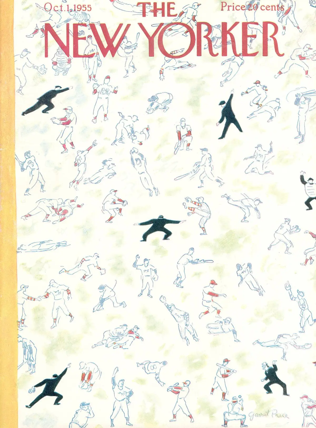 Обложка The New Yorker, 1 октября 1955, художник Гарретт Прайс