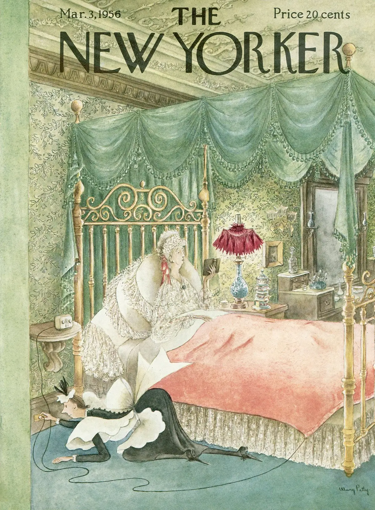Обложка The New Yorker, 3 марта 1956, художник Мэри Петти