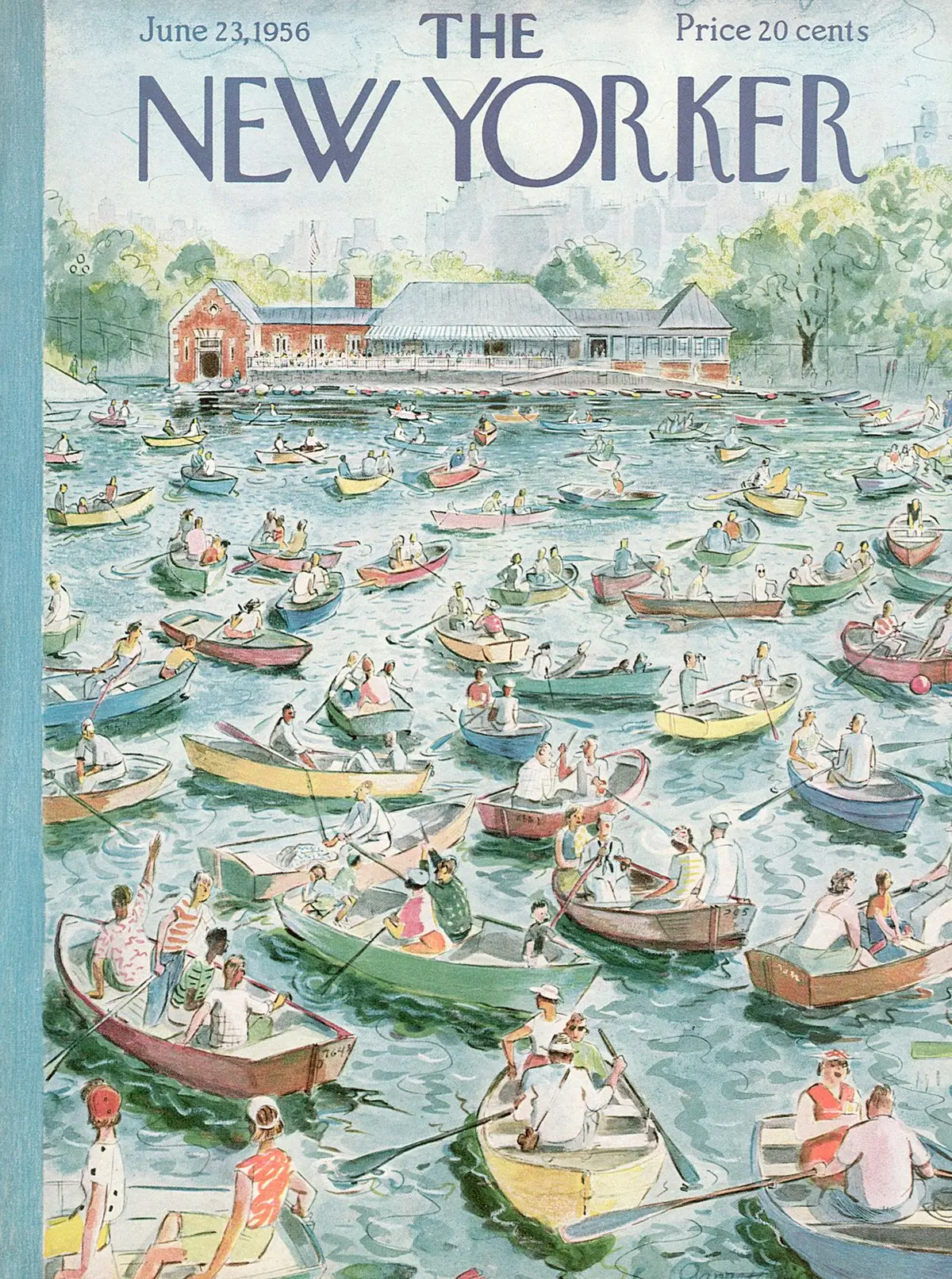 Обложка The New Yorker, 23 июня 1956, художник Гарретт Прайс