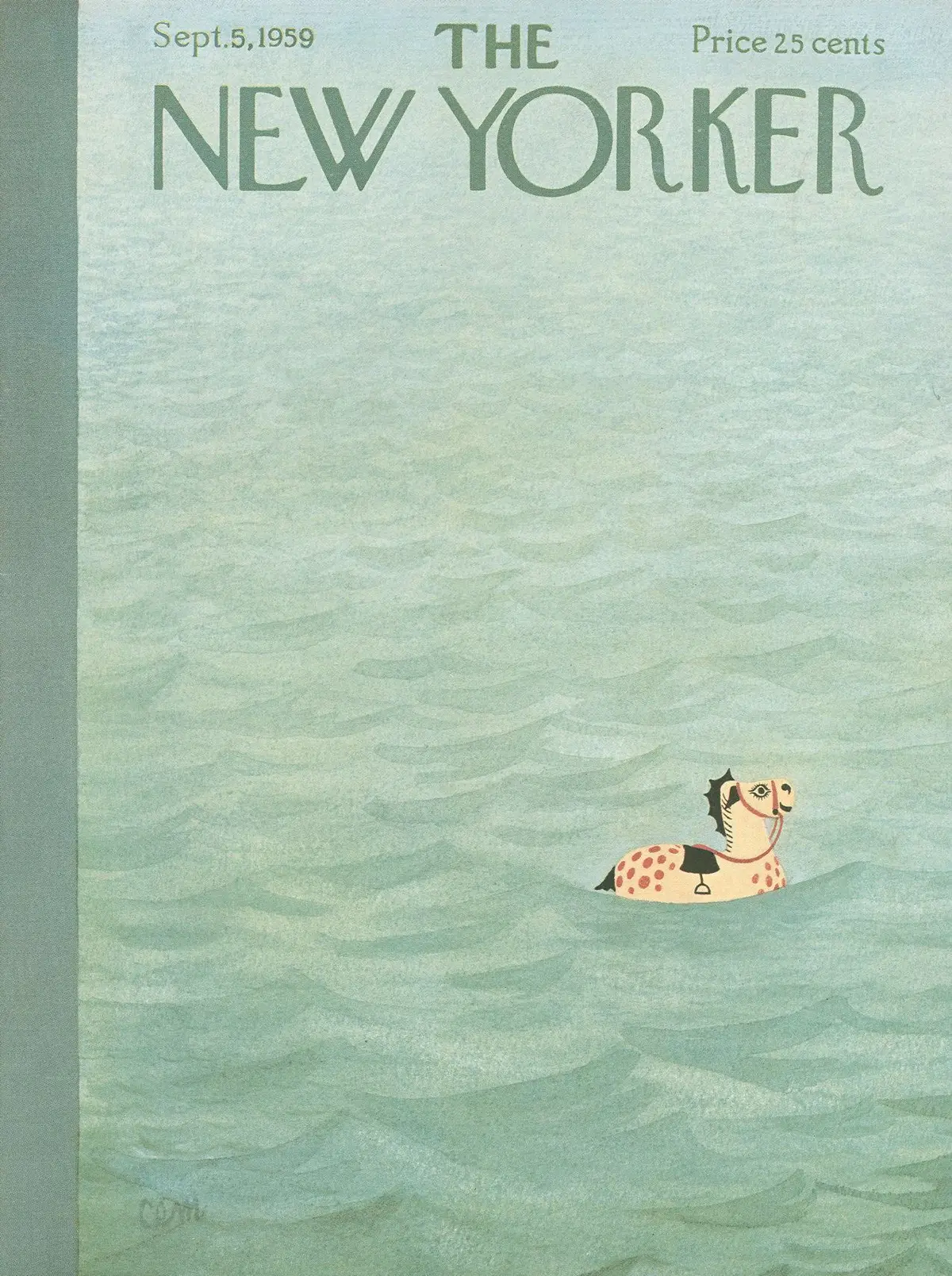 Обложка The New Yorker, 5 сентября 1959, художник Чарльз Мартин