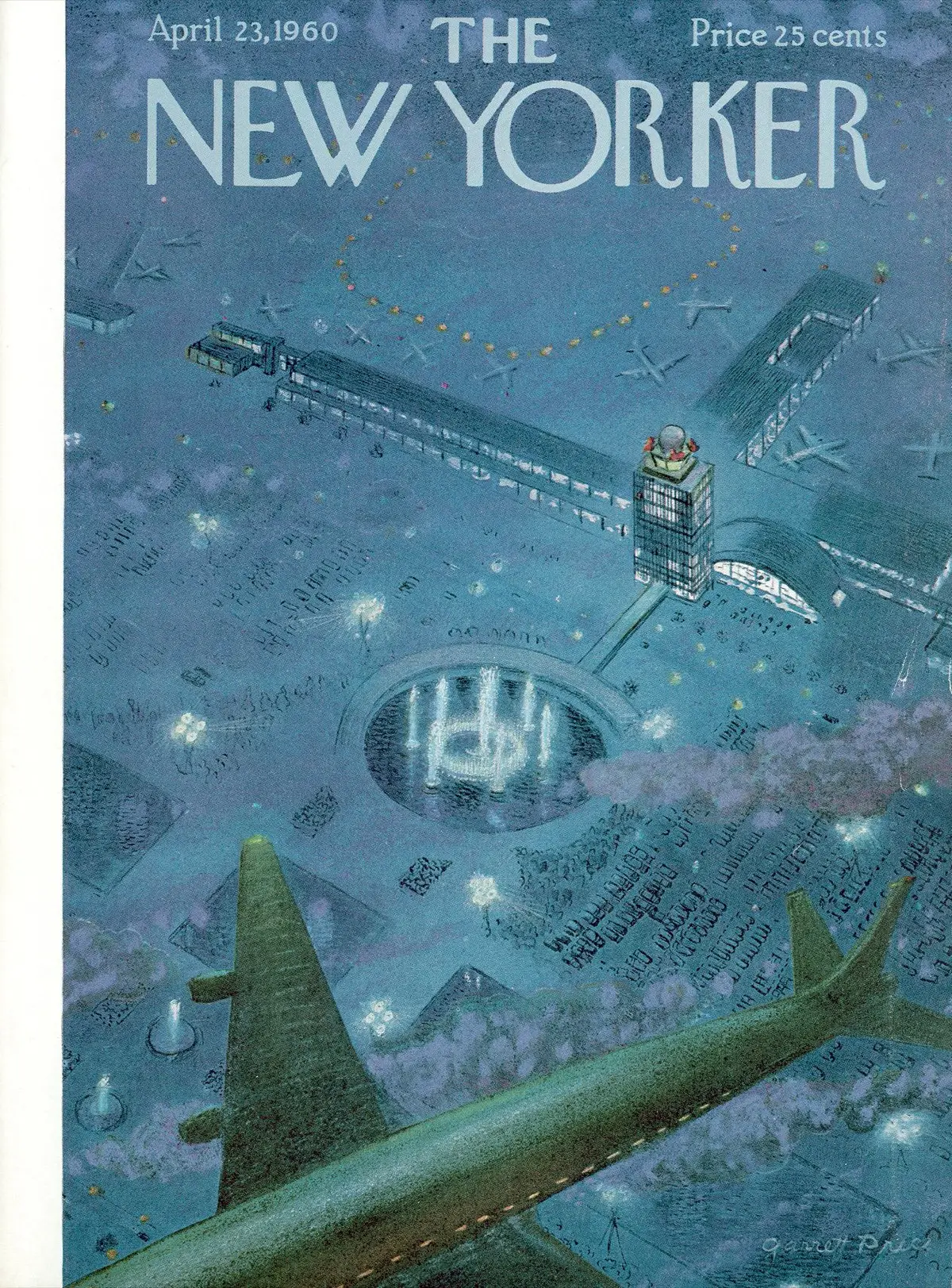 Обложка The New Yorker, 23 апреля 1960, художник Гарретт Прайс