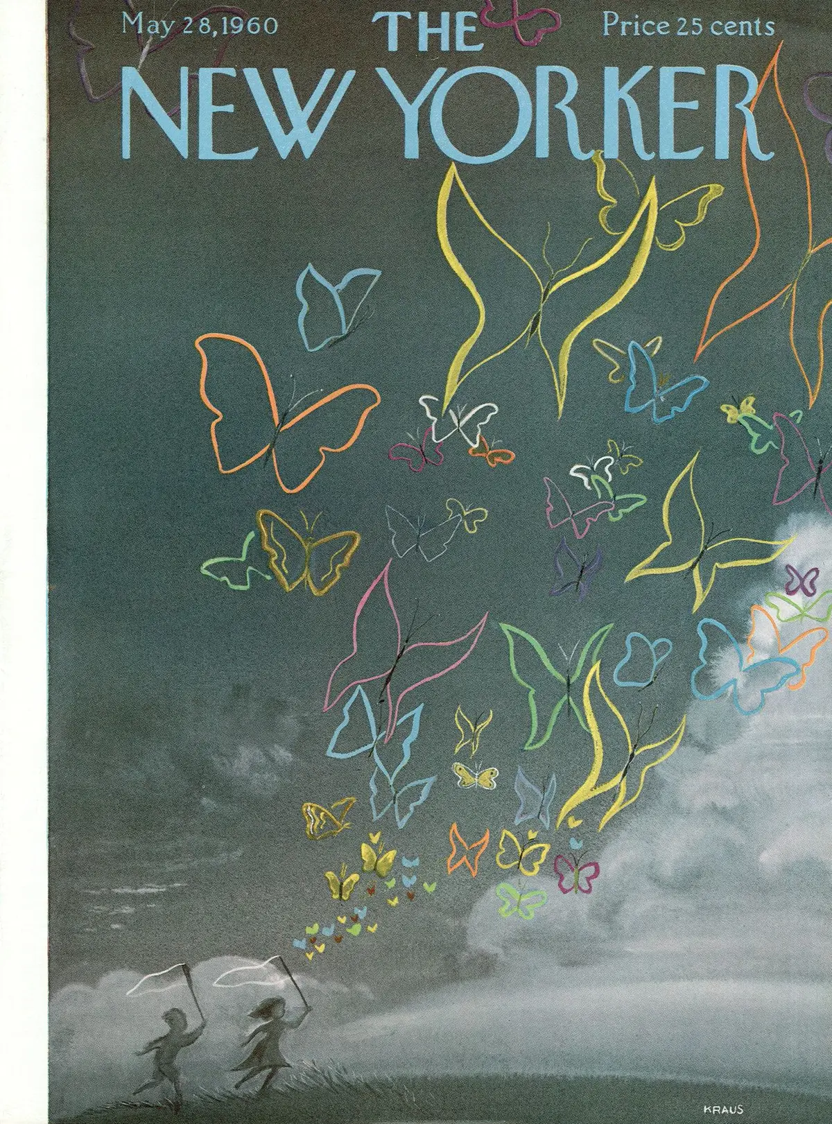 Обложка The New Yorker, 28 мая 1960, художник Роберт Краус
