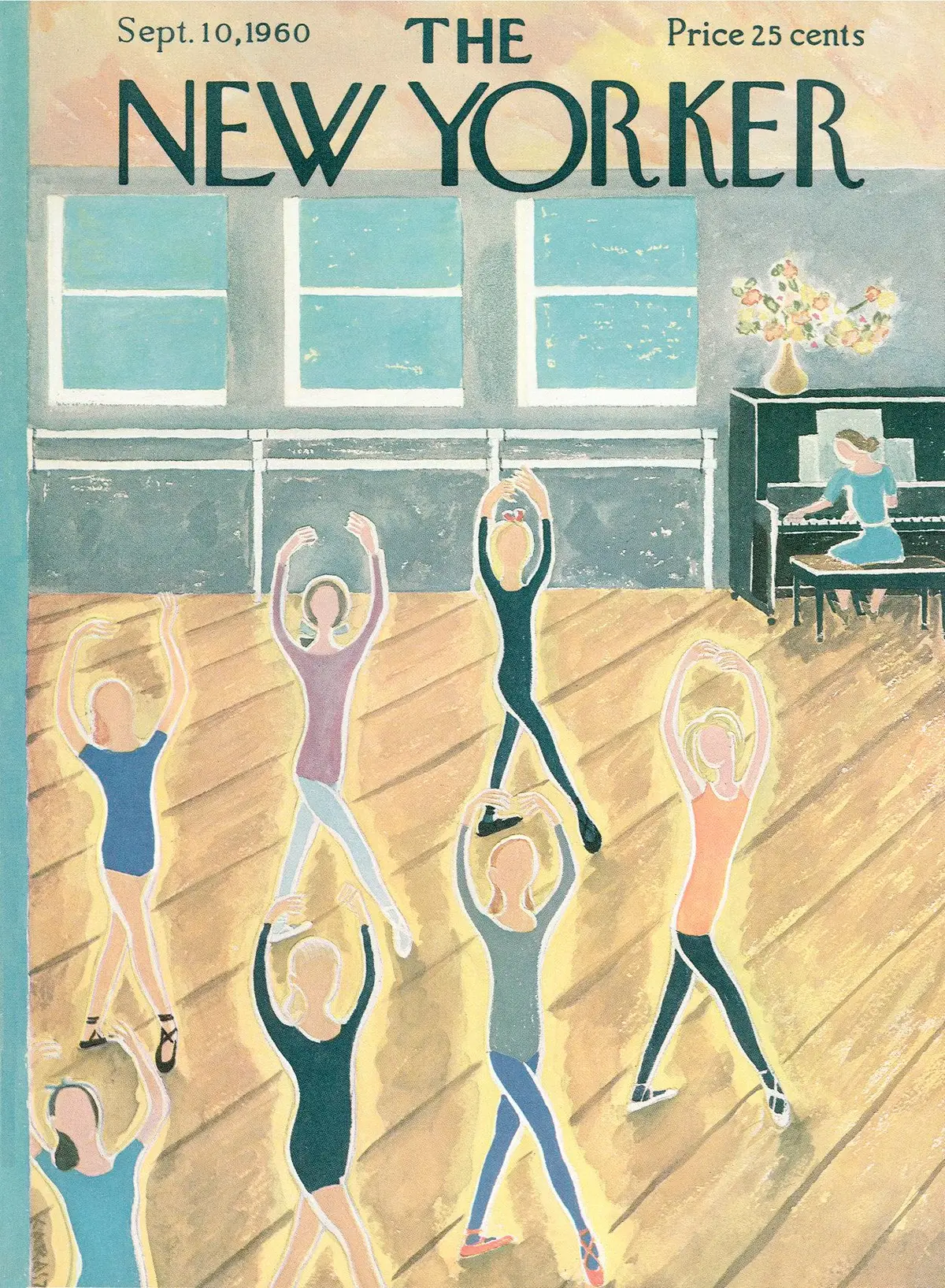 Обложка The New Yorker, 10 сентября 1960, художник Илонка Карас