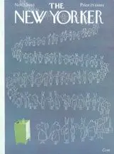 Обложка The New Yorker, 5 ноября 1960, художник Чарльз Мартин