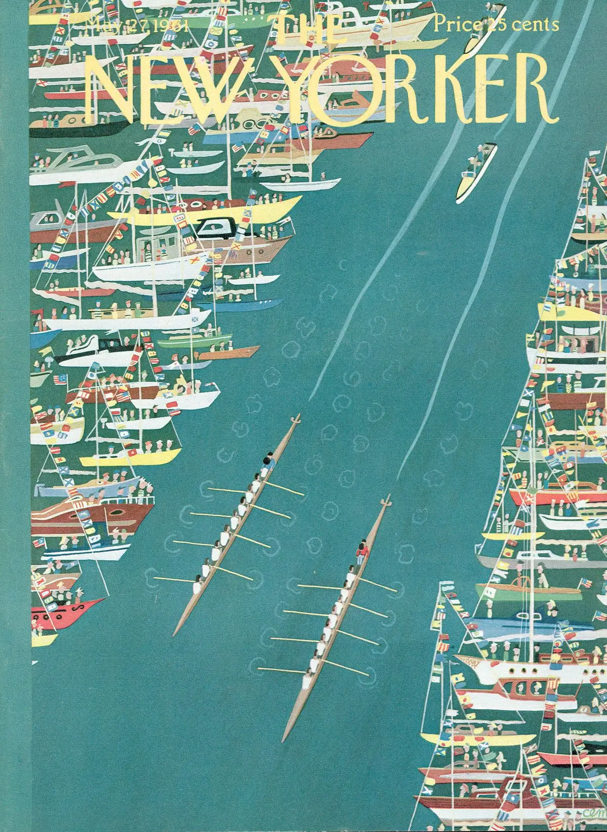 Обложка The New Yorker, 27 мая 1961, художник Чарльз Мартин