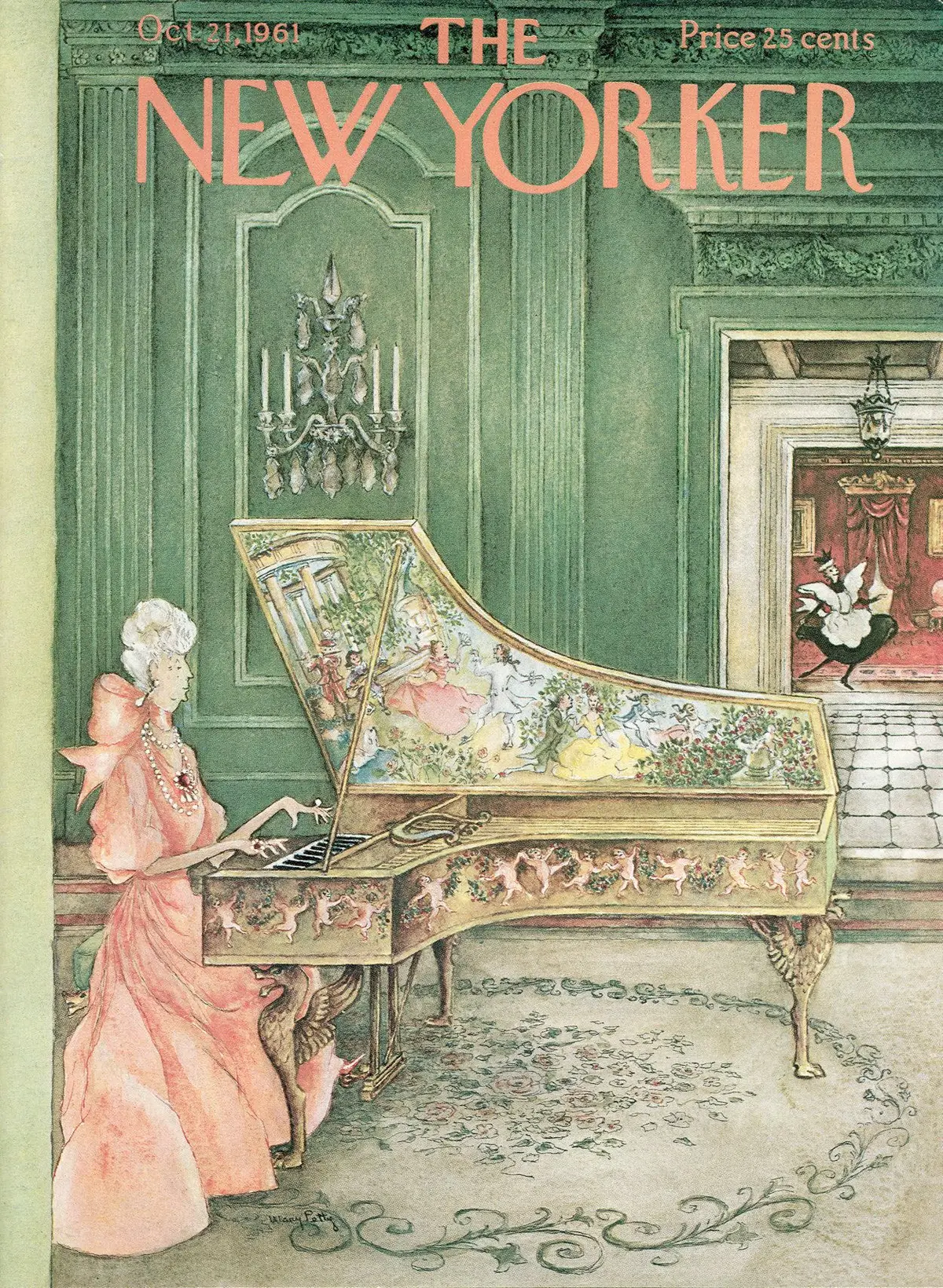 Обложка The New Yorker, 21 октября 1961, художник Мэри Петти