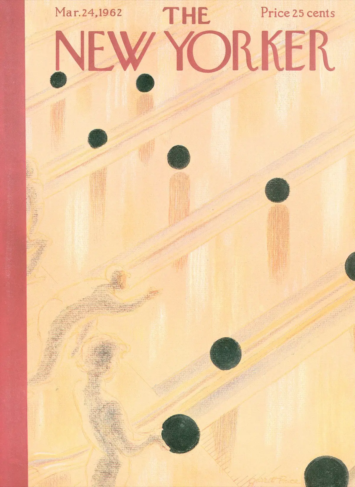 Обложка The New Yorker, 24 марта 1962, художник Гарретт Прайс