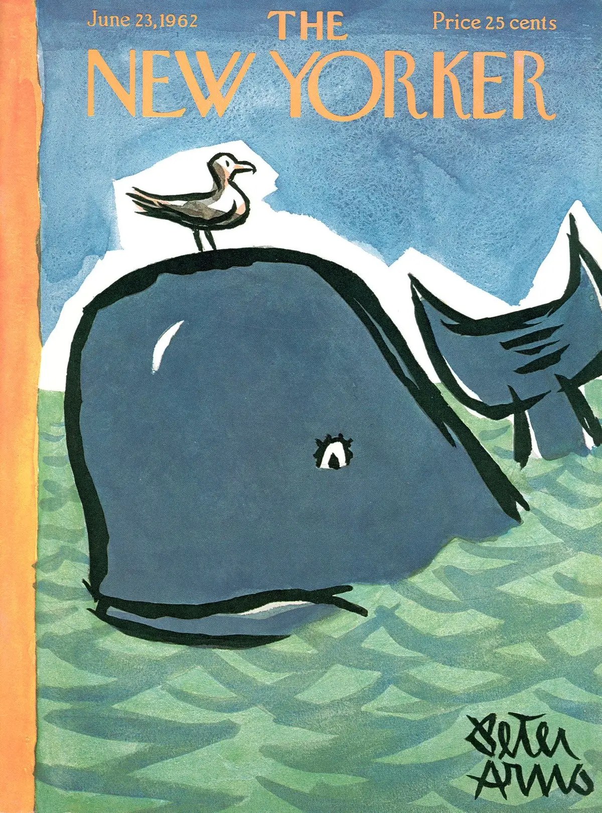 Обложка The New Yorker, 23 июня 1962, художник Питер Арно