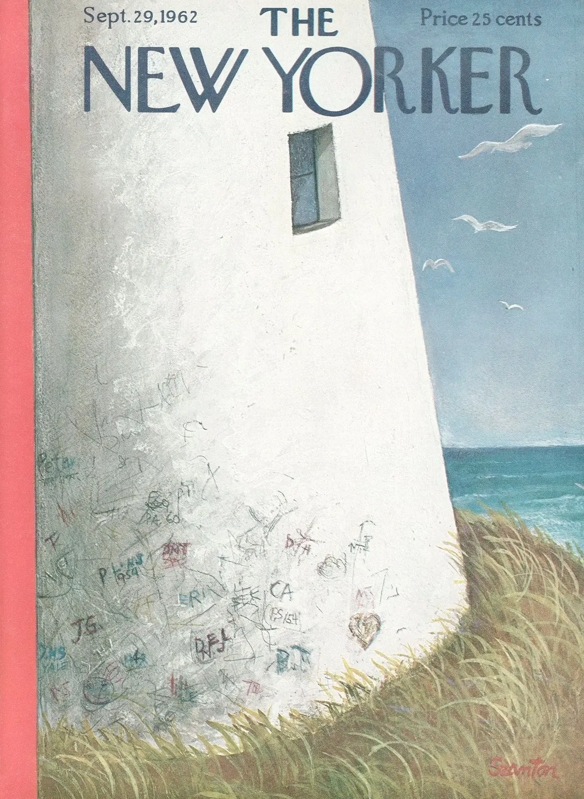 Обложка The New Yorker, 29 сентября 1962, художник Беатрис Сантон