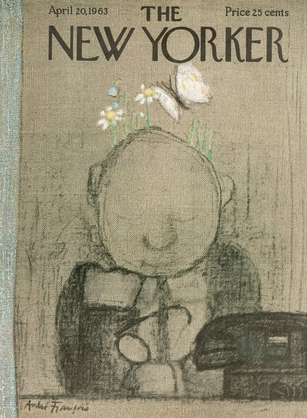 Обложка The New Yorker, 20 апреля 1963, художник Андре Франсуа