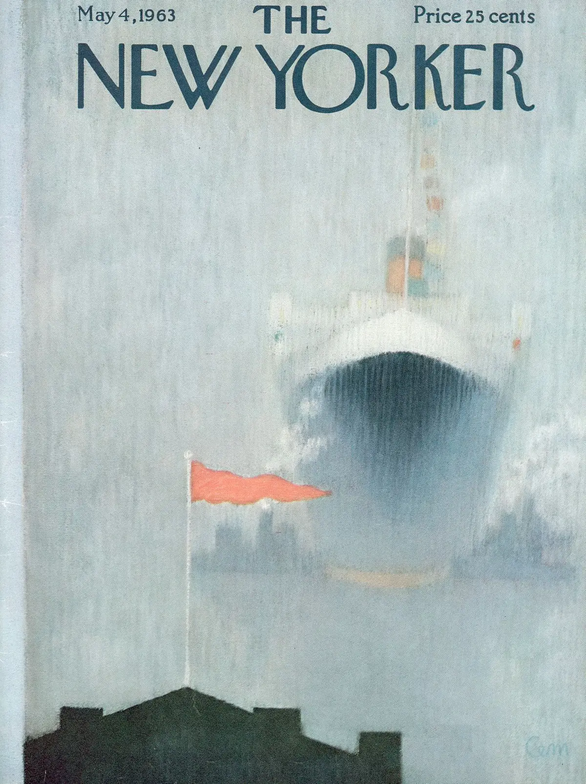 Обложка The New Yorker, 4 мая 1963, художник Чарльз Мартин