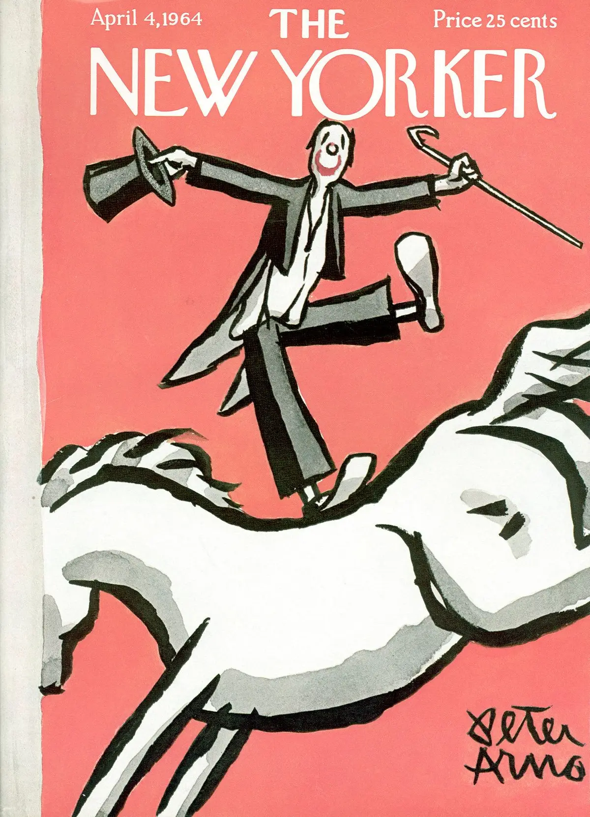 Обложка The New Yorker, 4 апреля 1964, художник Питер Арно