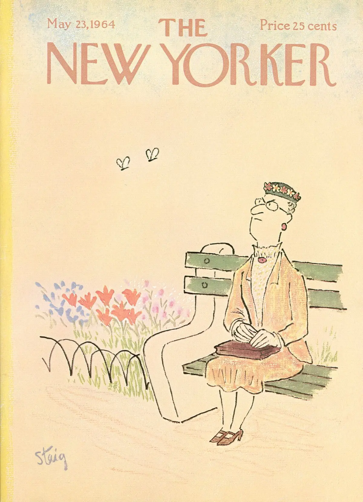 Обложка The New Yorker, 23 мая 1964, художник Уильям Стейг