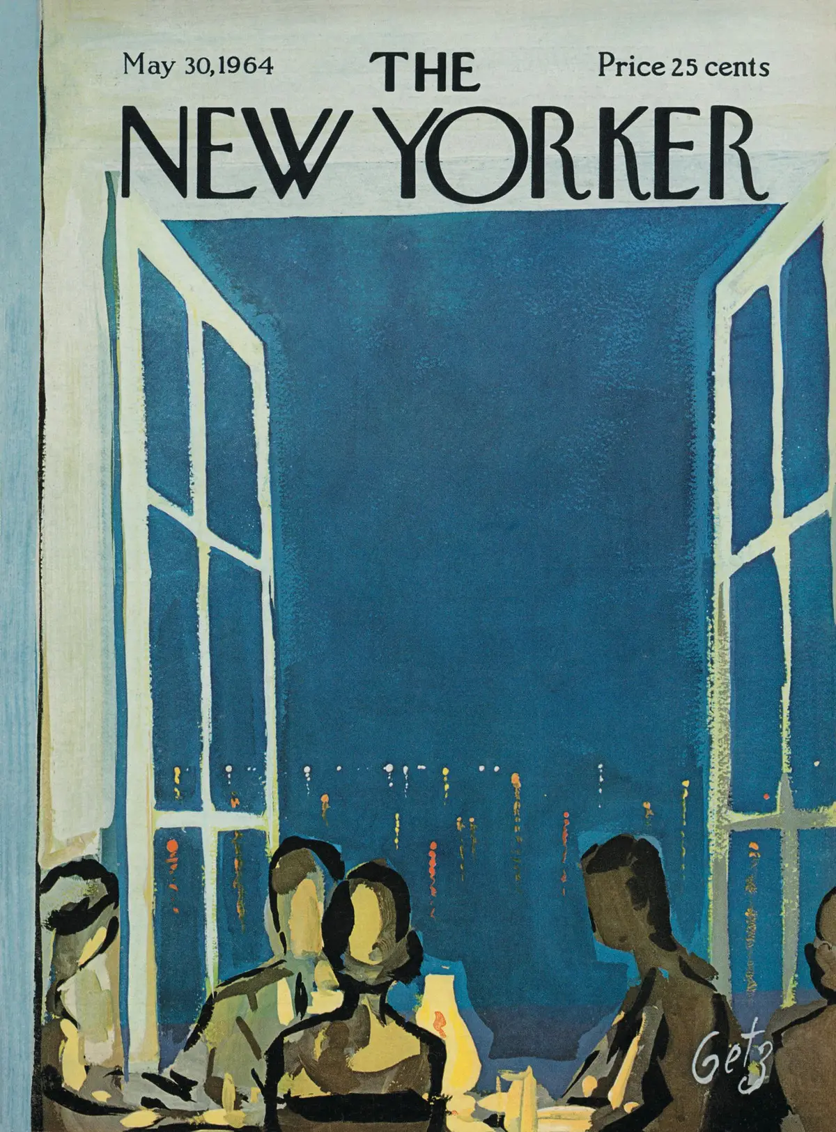 Обложка The New Yorker, 30 мая 1964, художник Артур Гетц