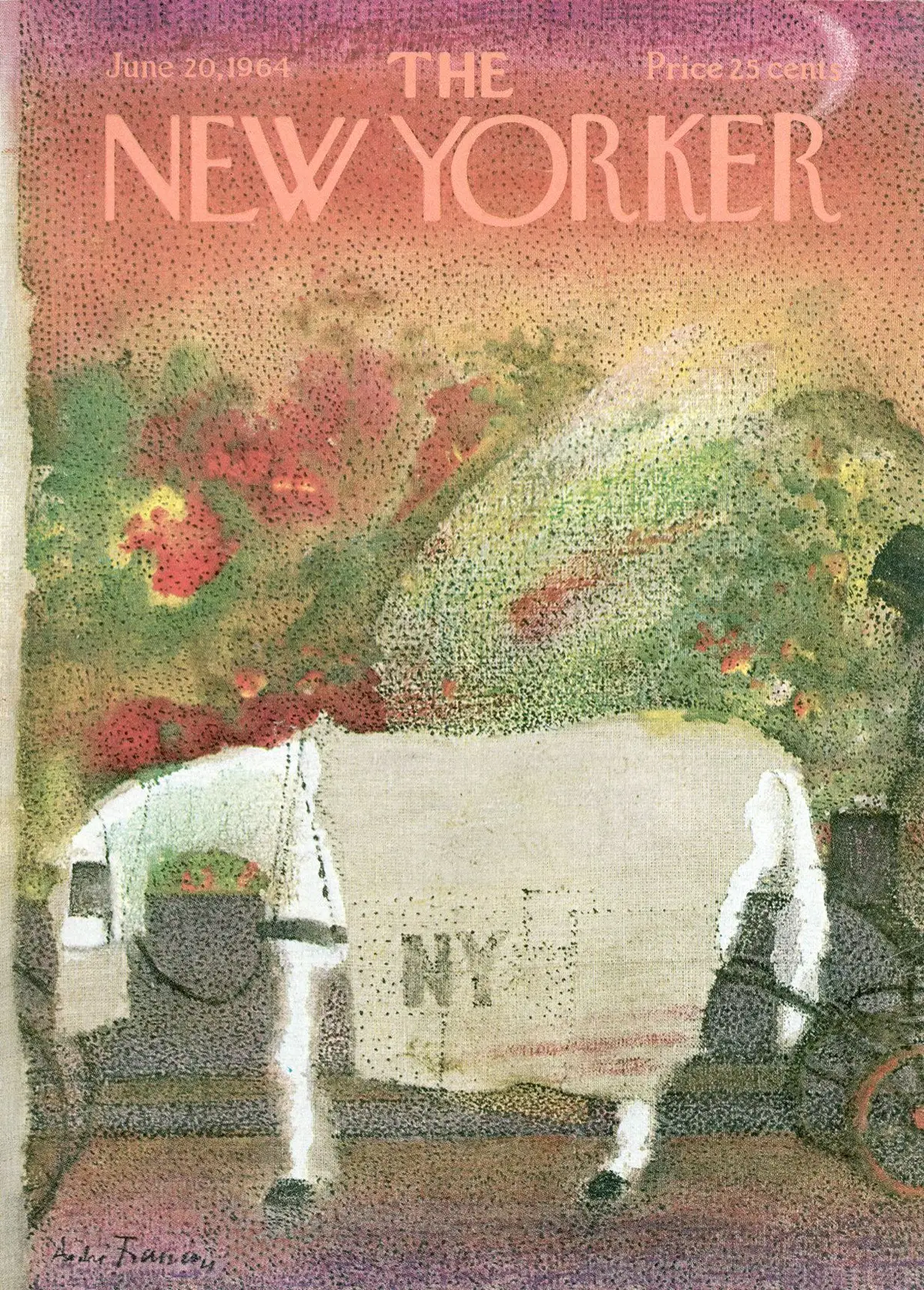 Обложка The New Yorker, 20 июня 1964, художник Андре Франсуа
