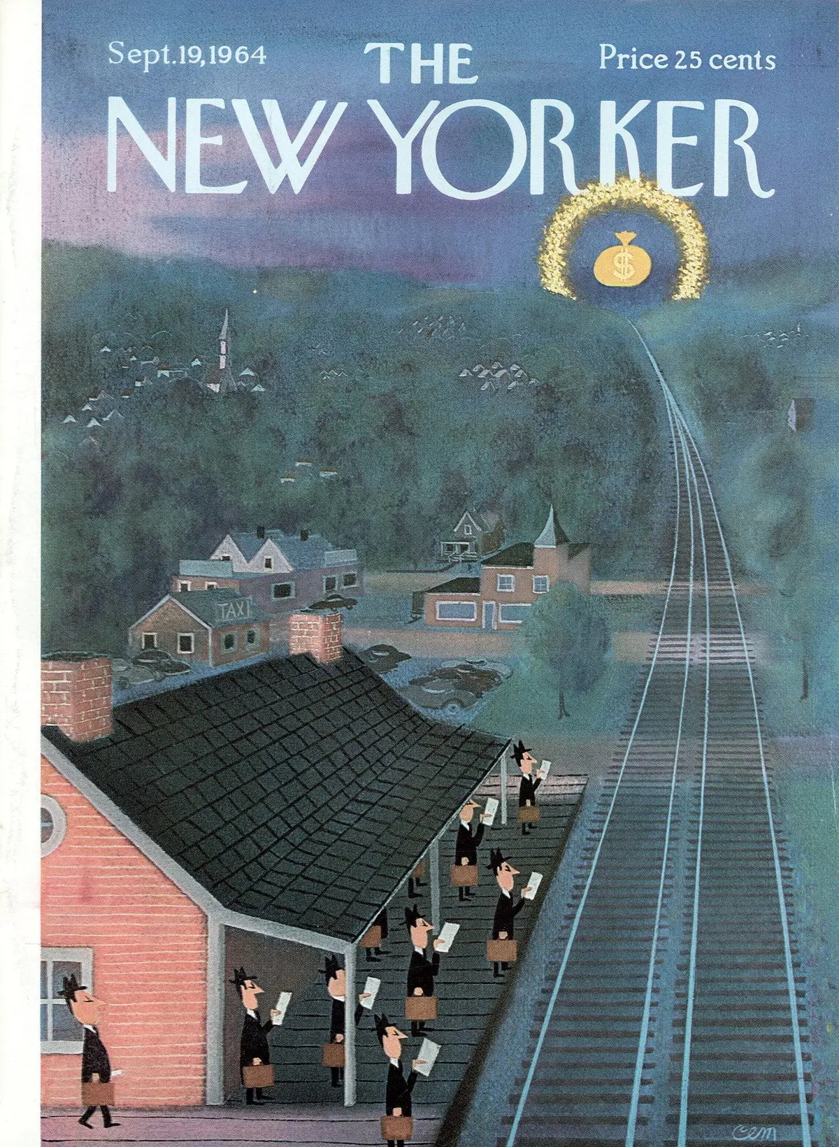 Обложка The New Yorker, 19 сентября 1964, художник Чарльз Мартин
