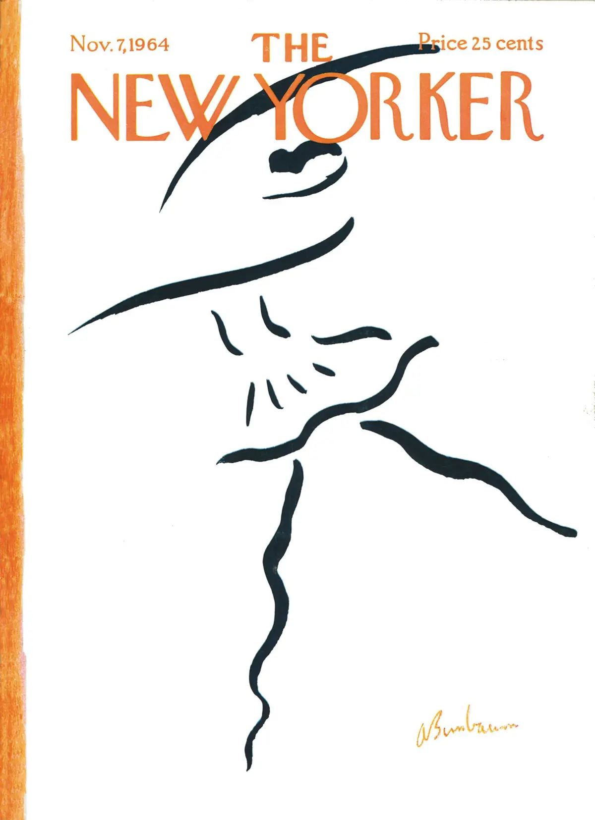 Обложка The New Yorker, 7 ноября 1964, художник Эйб Бирнбаум