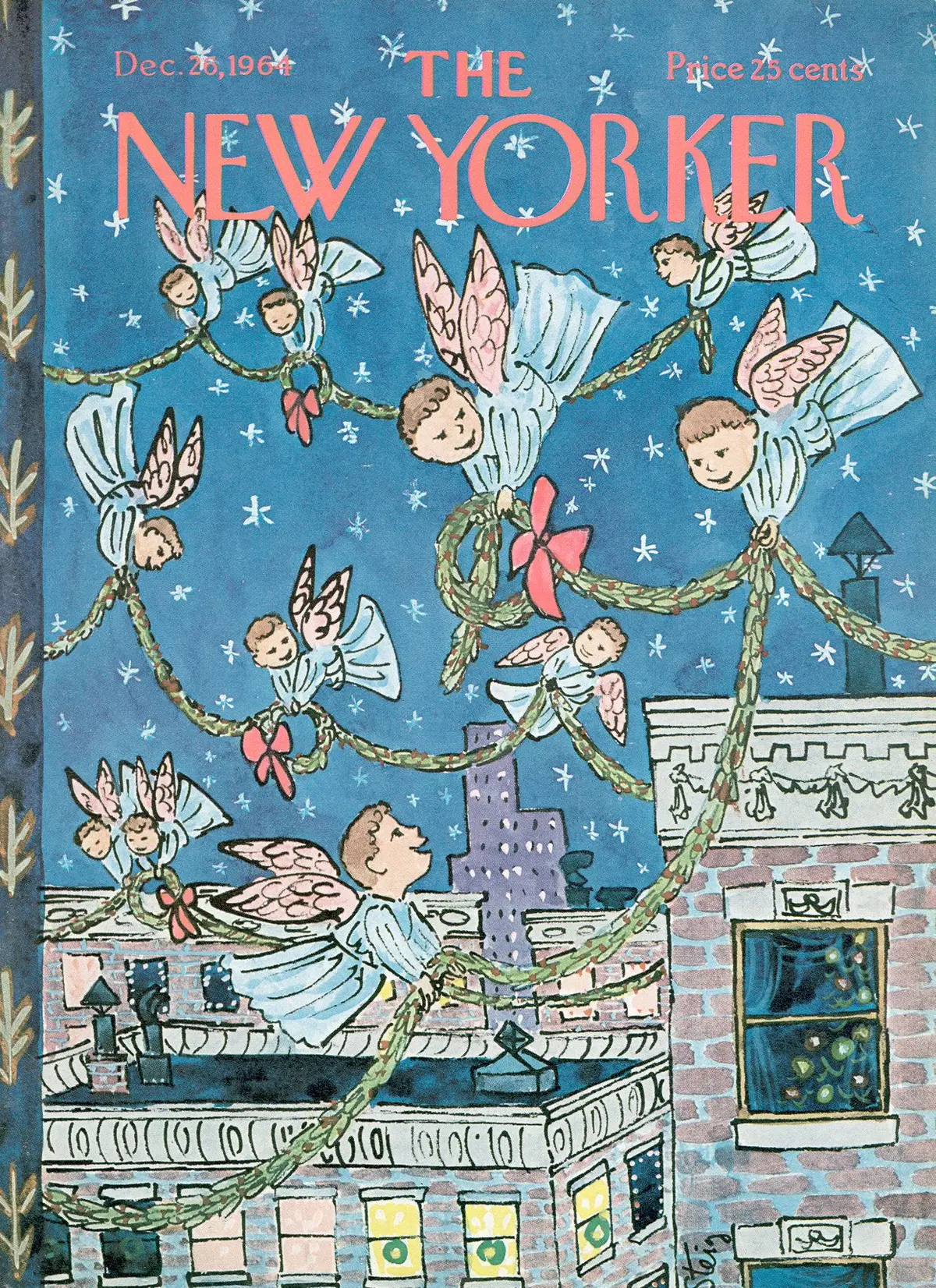 Обложка The New Yorker, 26 декабря 1964, художник Уильям Стейг