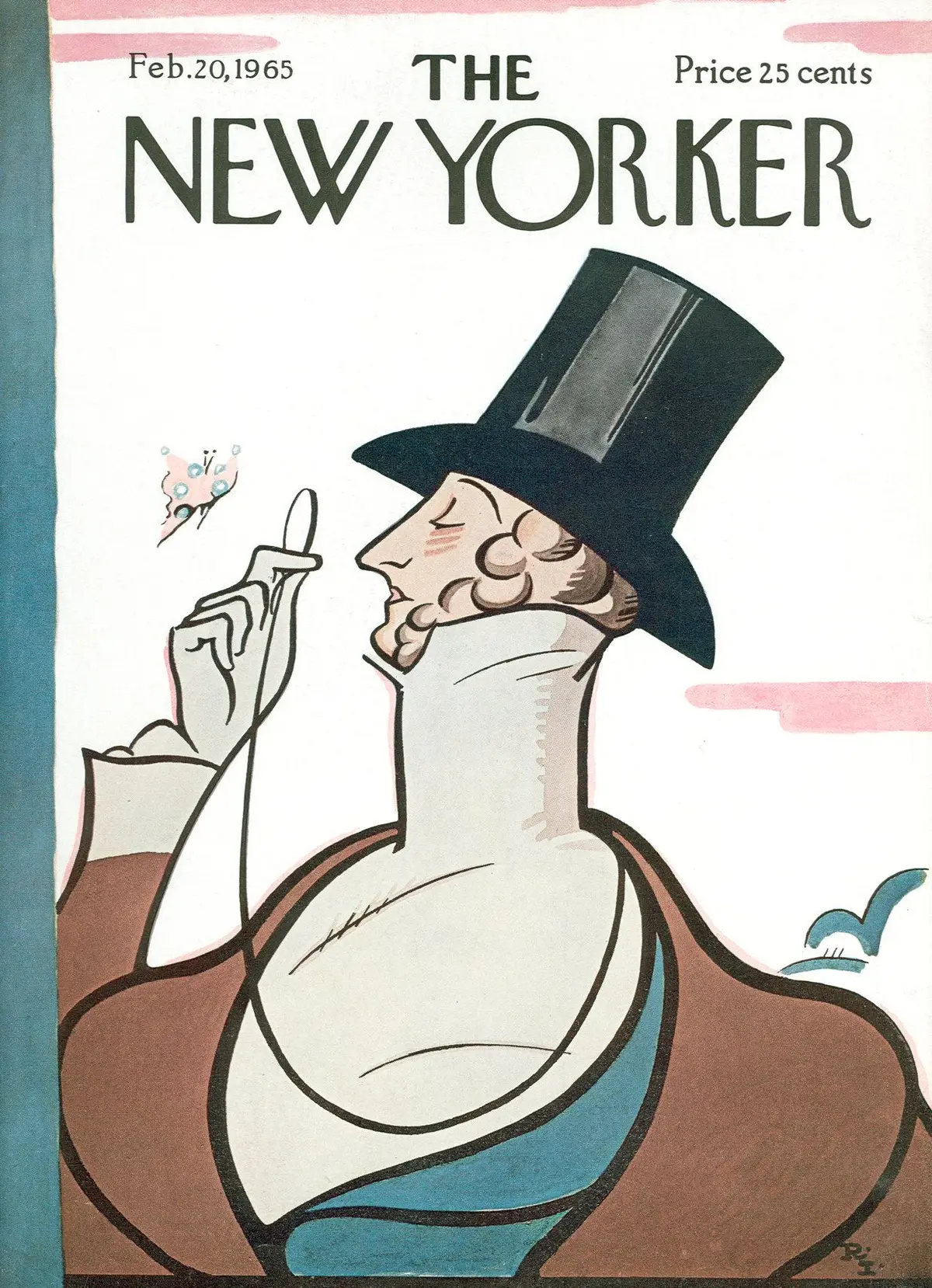 Обложка The New Yorker, 20 февраля 1965, художник Реа Ирвин