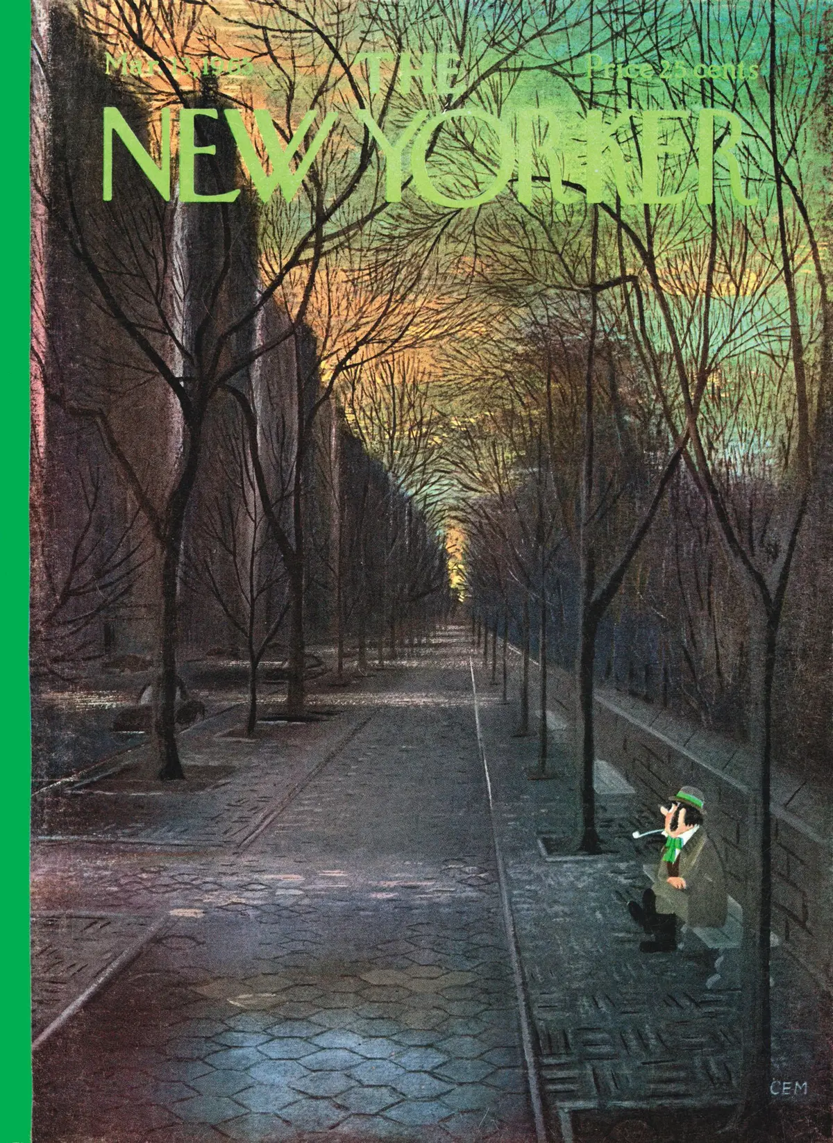 Обложка The New Yorker, 13 марта 1965, художник Чарльз Мартин
