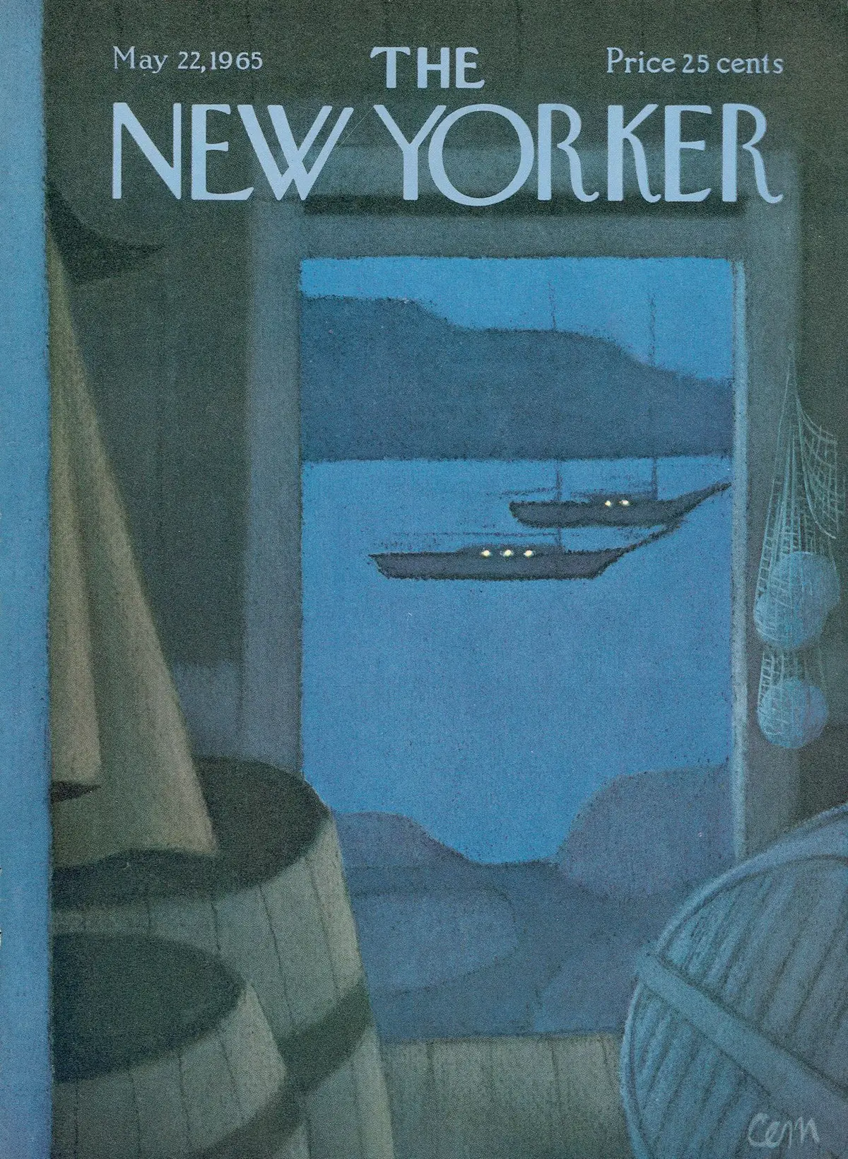 Обложка The New Yorker, 22 мая 1965, художник Чарльз Мартин