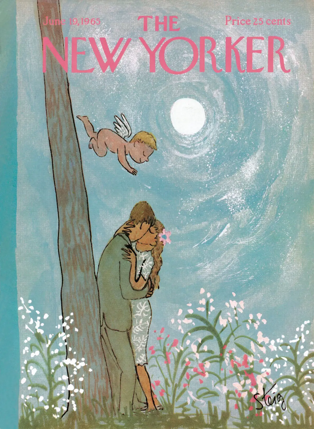 Обложка The New Yorker, 19 июня 1965, художник Уильям Стейг