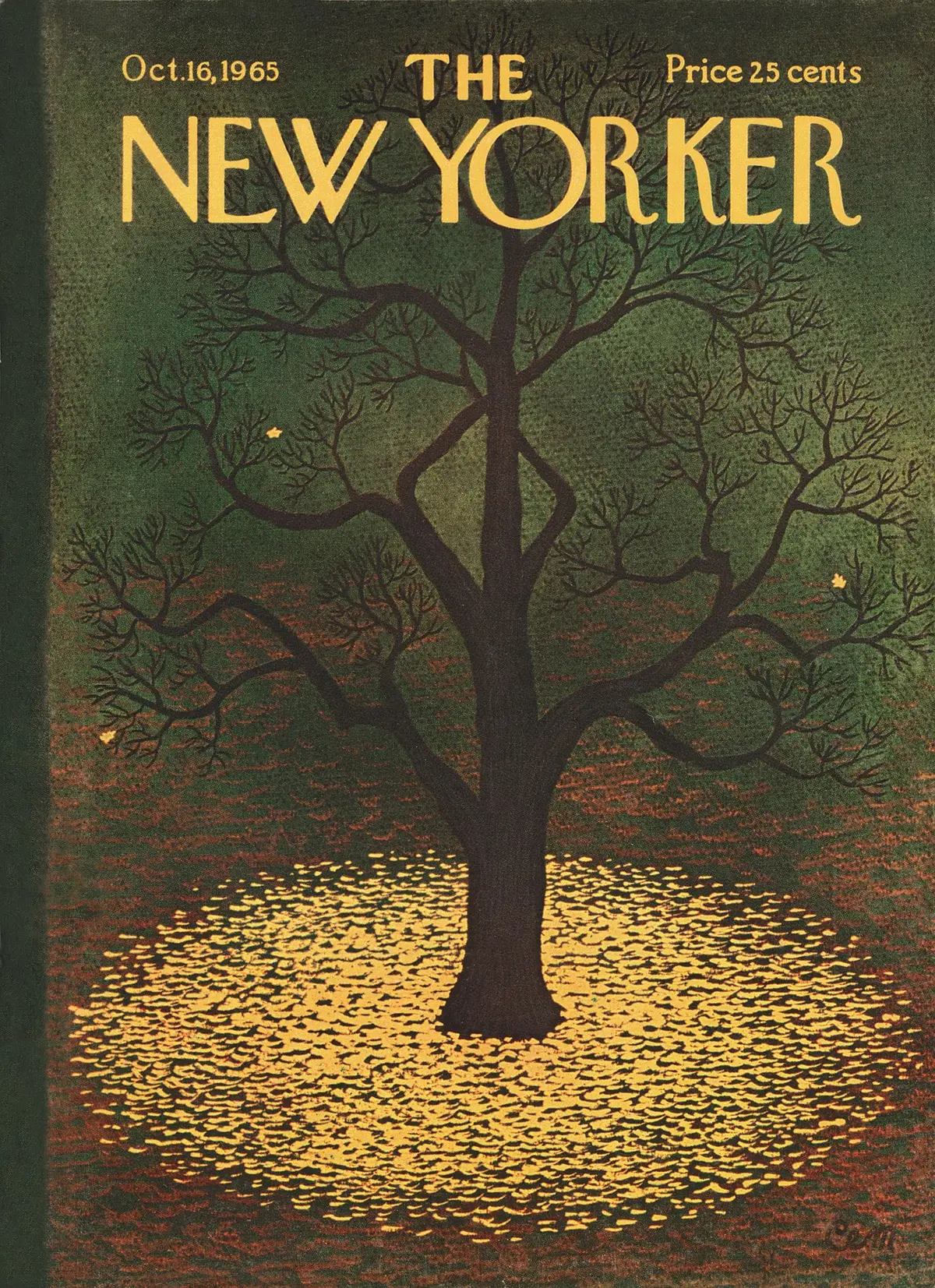 Обложка The New Yorker, 16 октября 1965, художник Чарльз Мартин