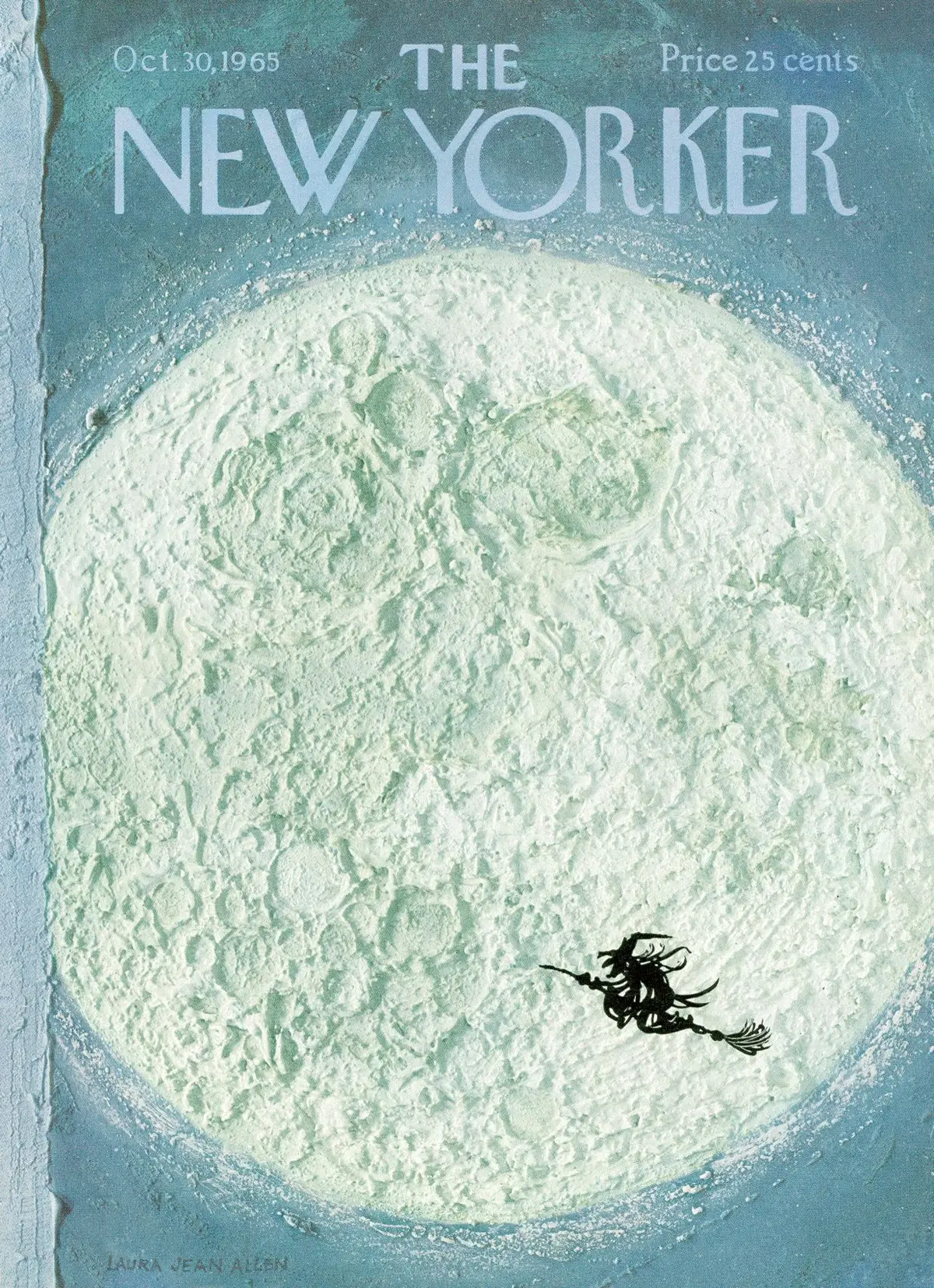 Обложка The New Yorker, 30 октября 1965, художник Лора Джин Аллен