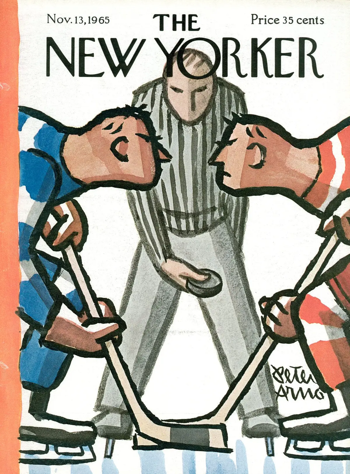 Обложка The New Yorker, 13 ноября 1965, художник Питер Арно