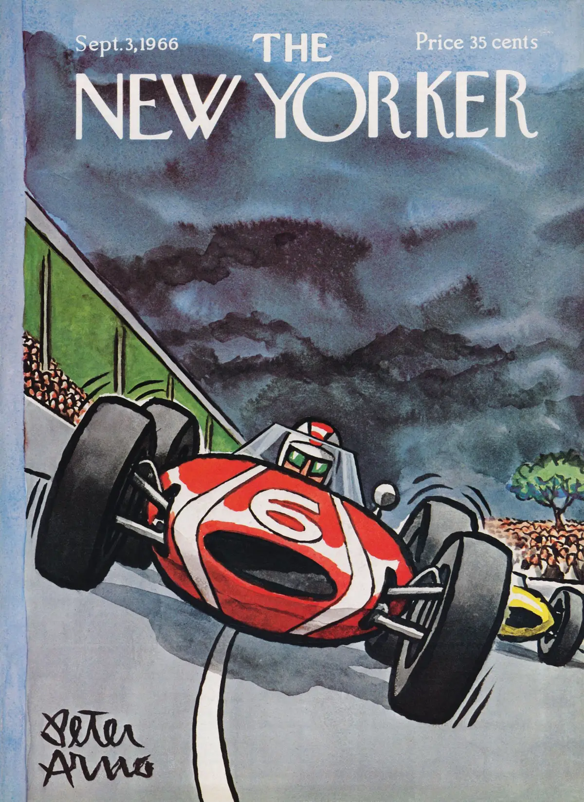Обложка The New Yorker, 3 сентября 1966, художник Питер Арно