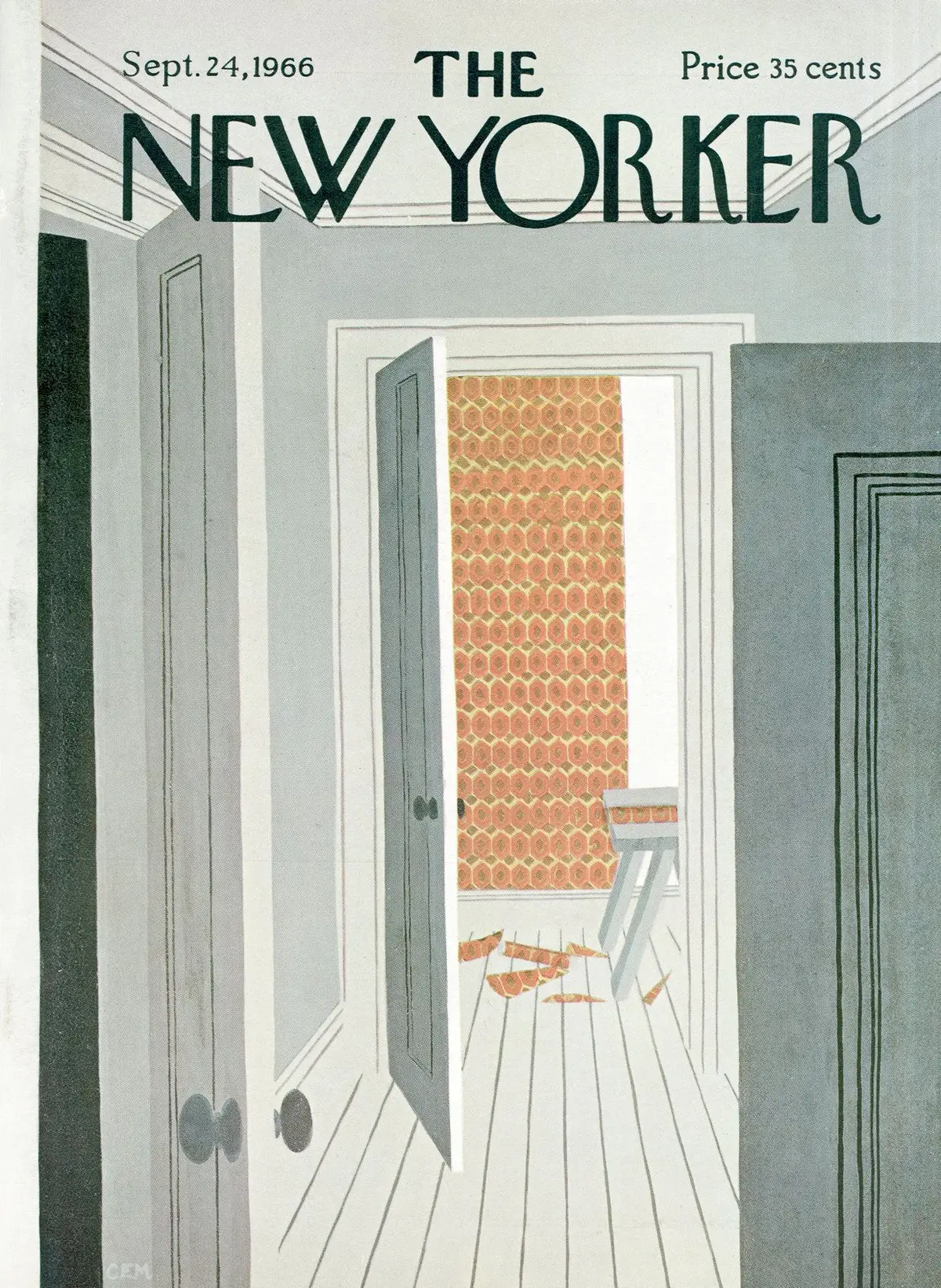 Обложка The New Yorker, 24 сентября 1966, художник Чарльз Мартин