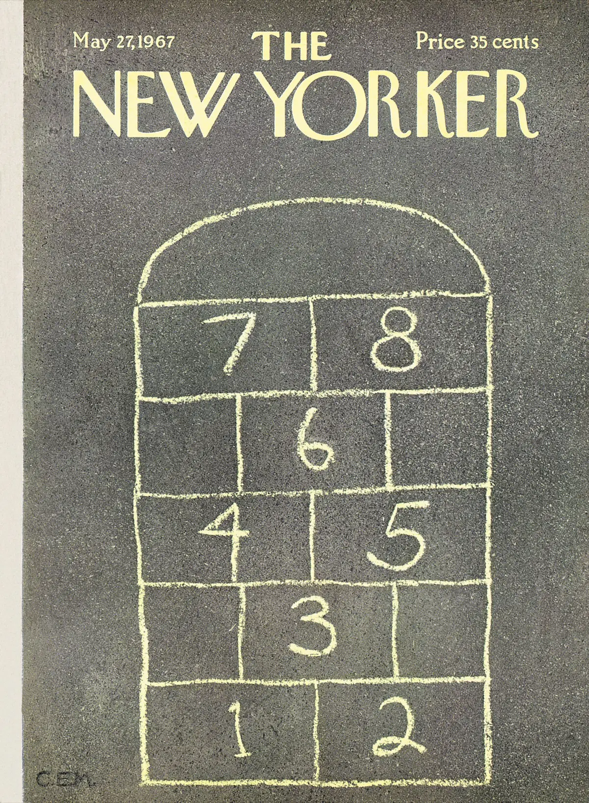 Обложка The New Yorker, 27 мая 1967, художник Чарльз Мартин
