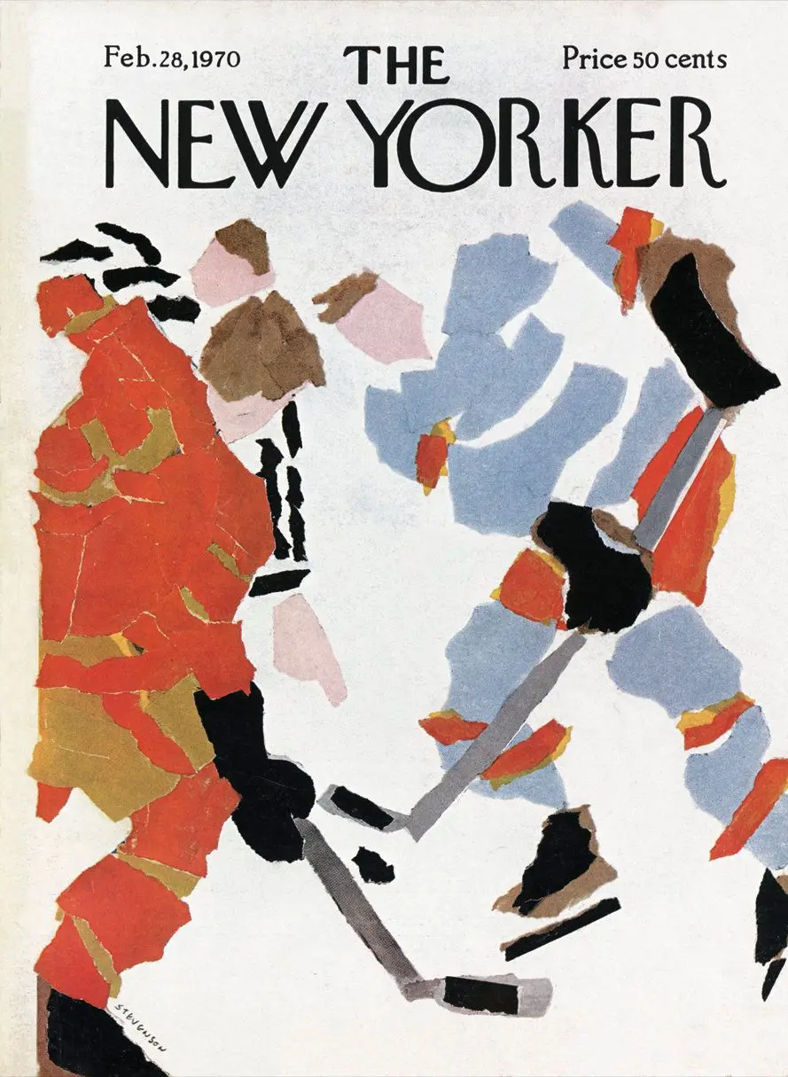 Обложка The New Yorker, 28 февраля 1970, художник Джеймс Стивенсон