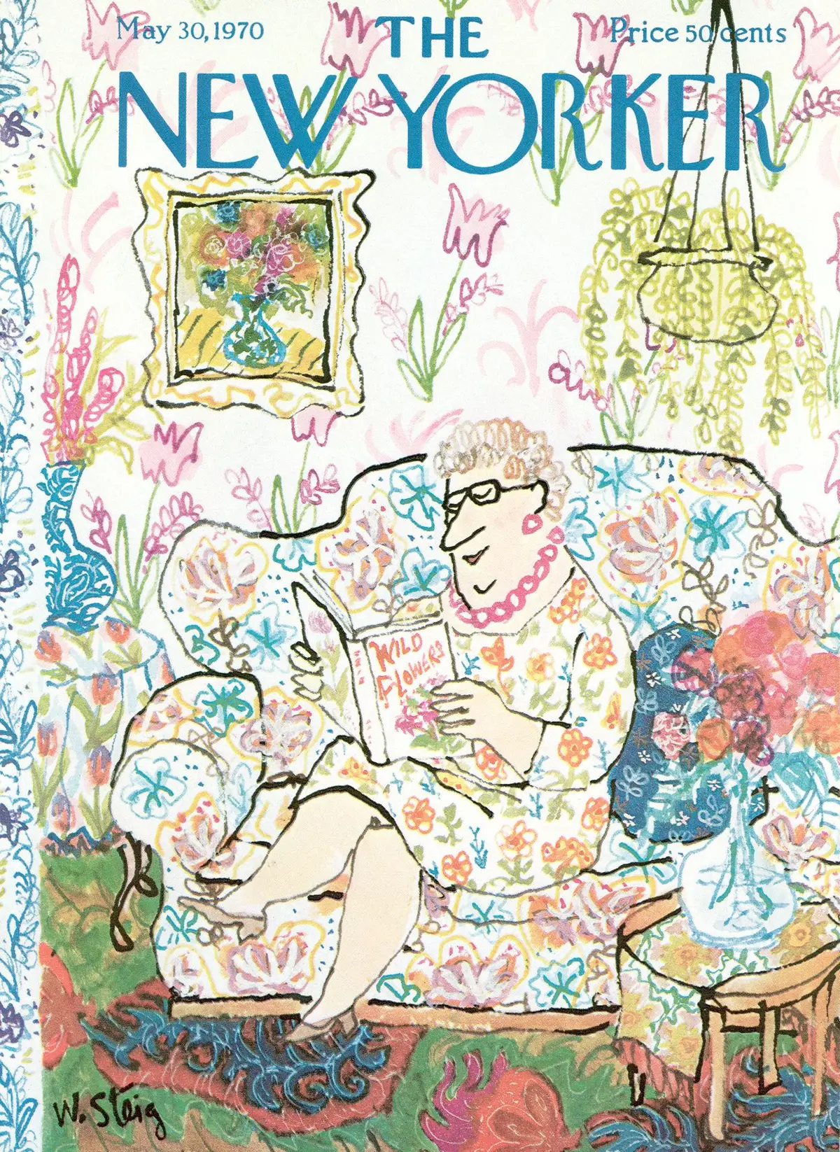 Обложка The New Yorker, 30 мая 1970, художник Уильям Стейг