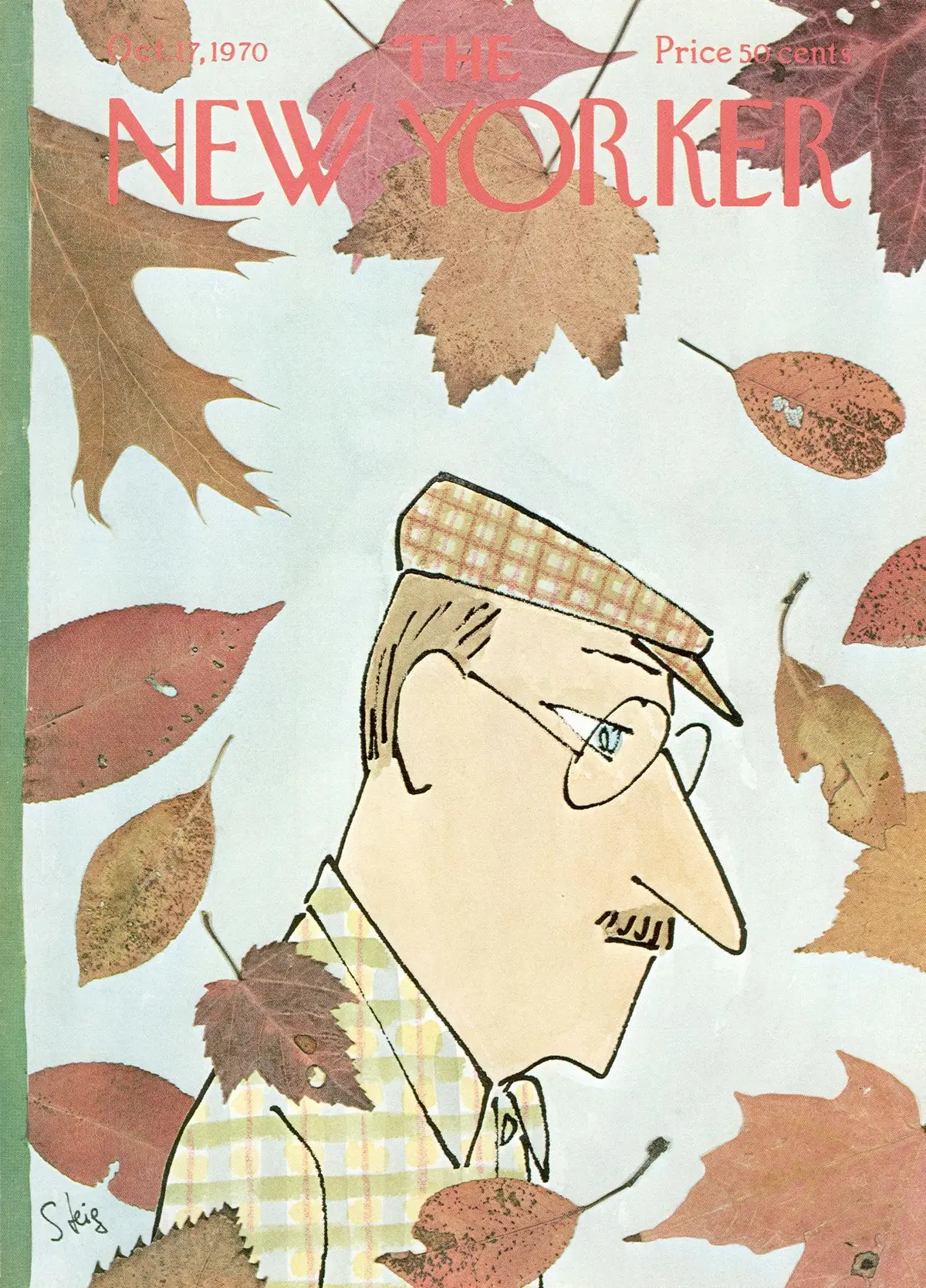 Обложка The New Yorker, 17 октября 1970, художник Уильям Стейг