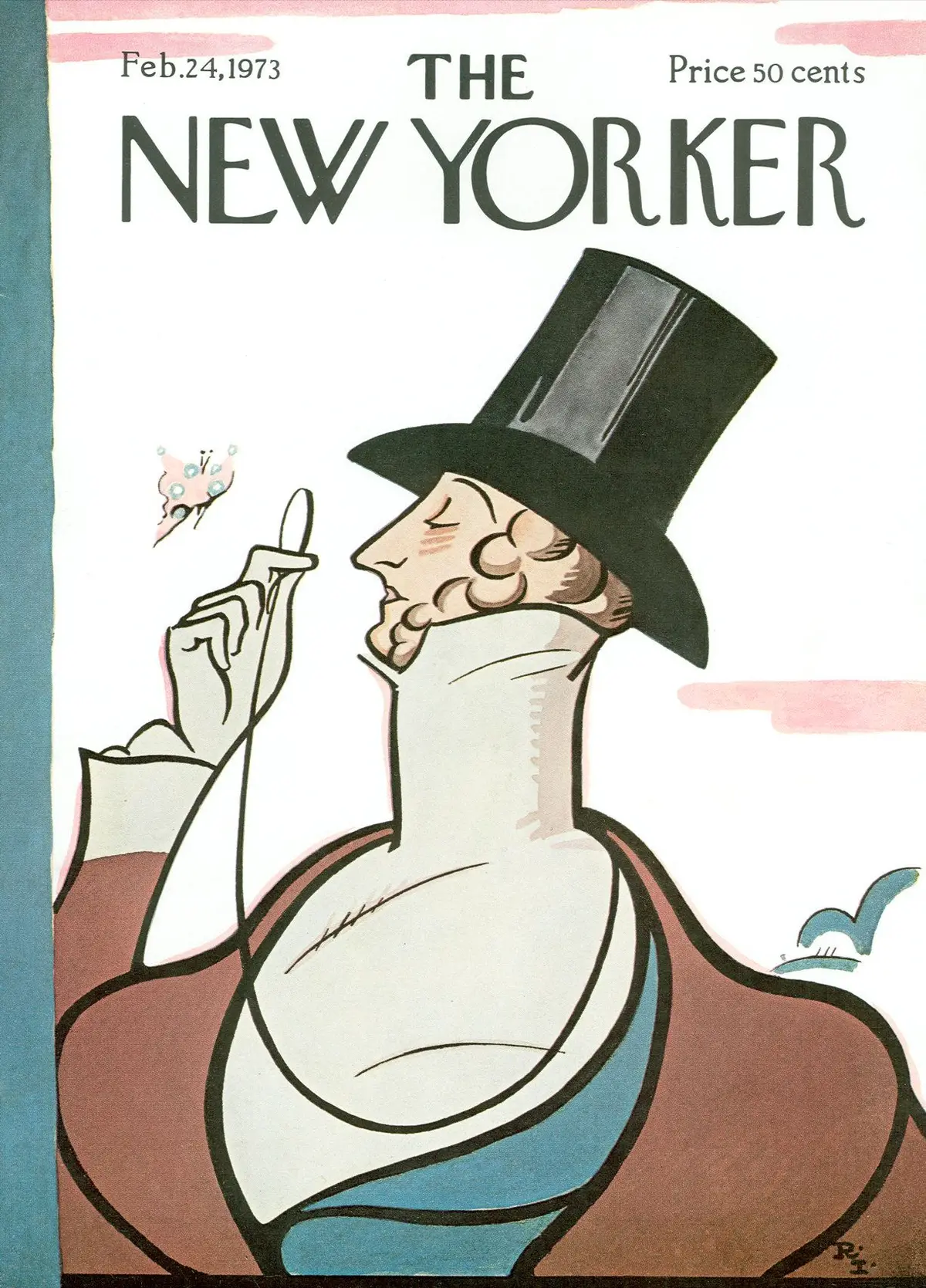 Обложка The New Yorker, 24 февраля 1973, художник Реа Ирвин