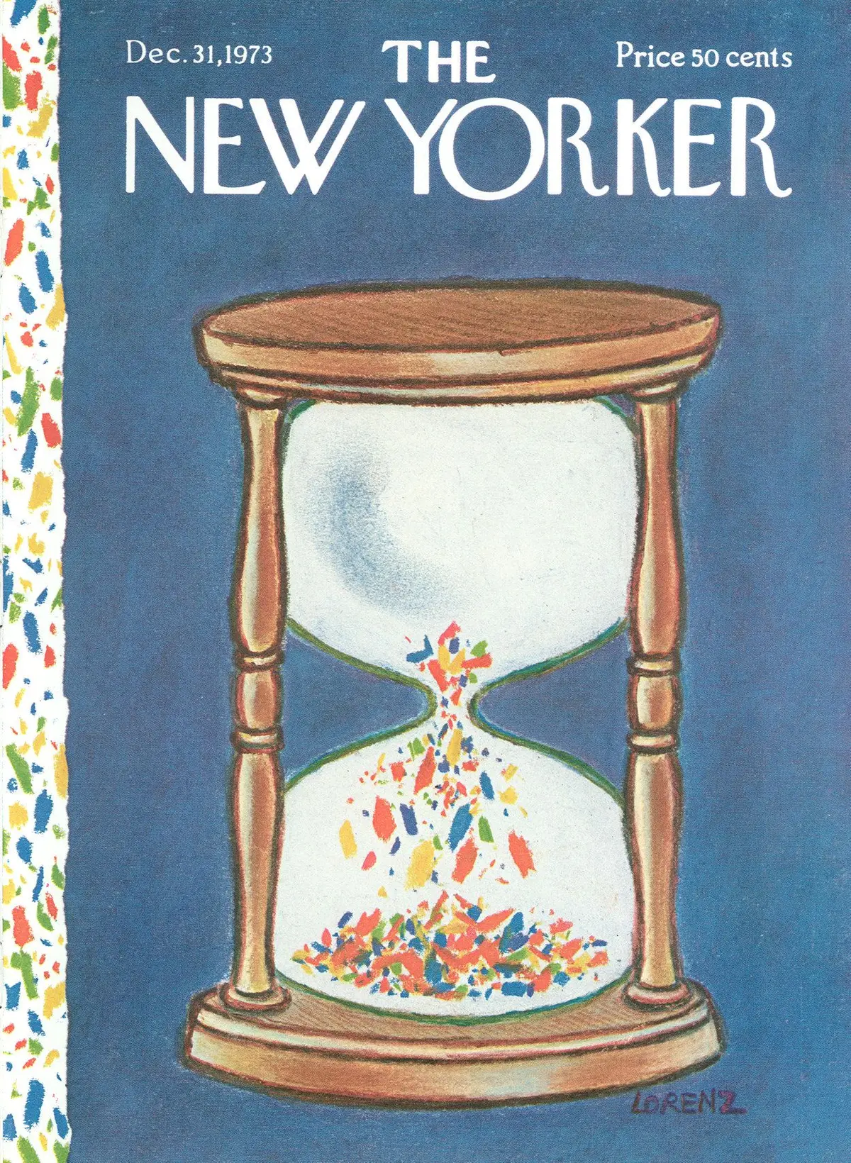 Обложка The New Yorker, 31 декабря 1973, художник Ли Лоренц