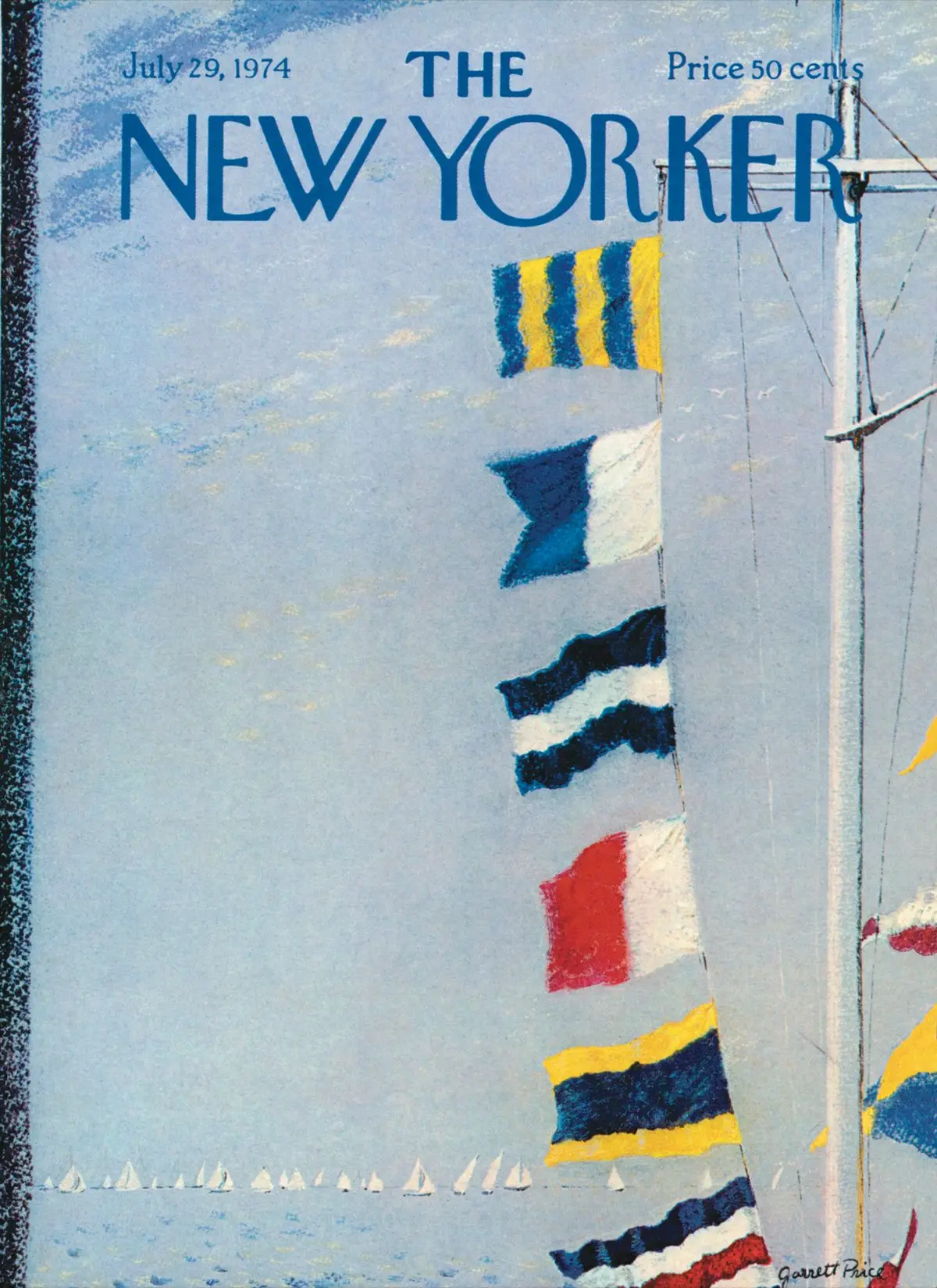 Обложка The New Yorker, 29 июля 1974, художник Гарретт Прайс