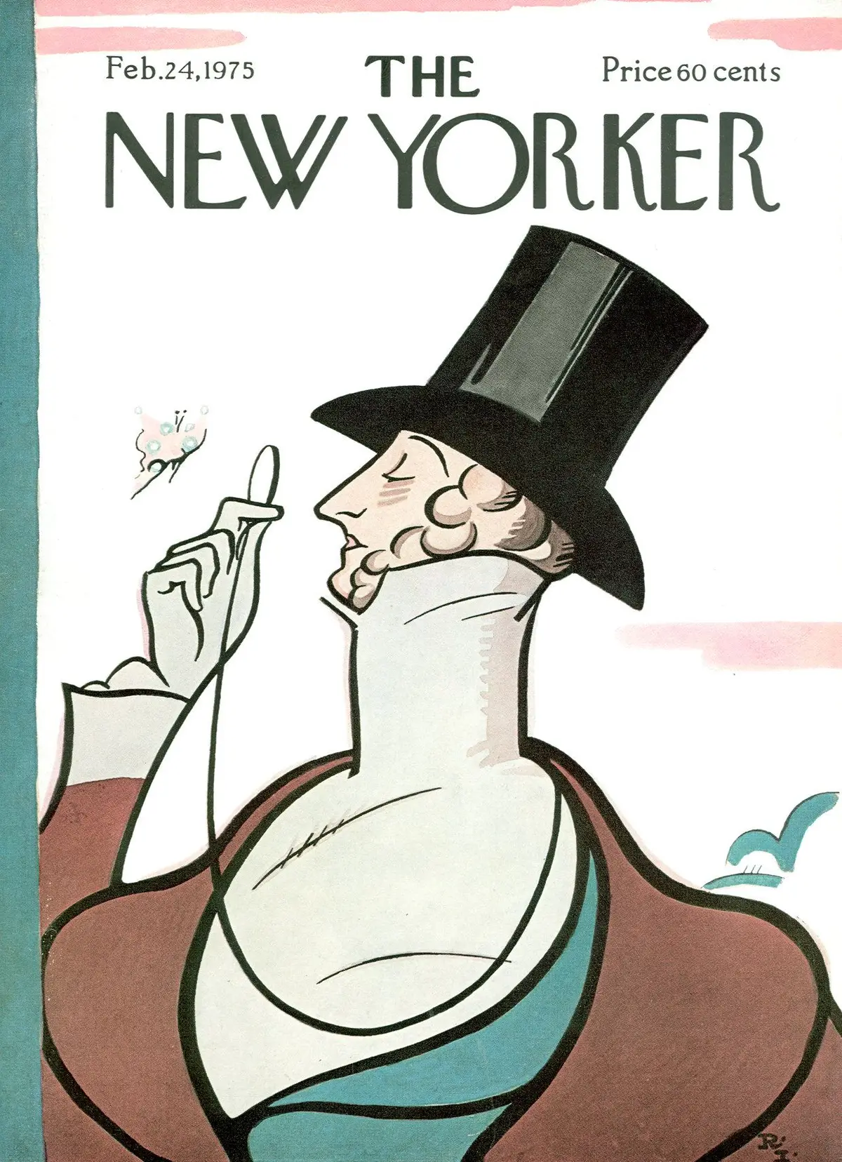 Обложка The New Yorker, 24 февраля 1975, художник Реа Ирвин