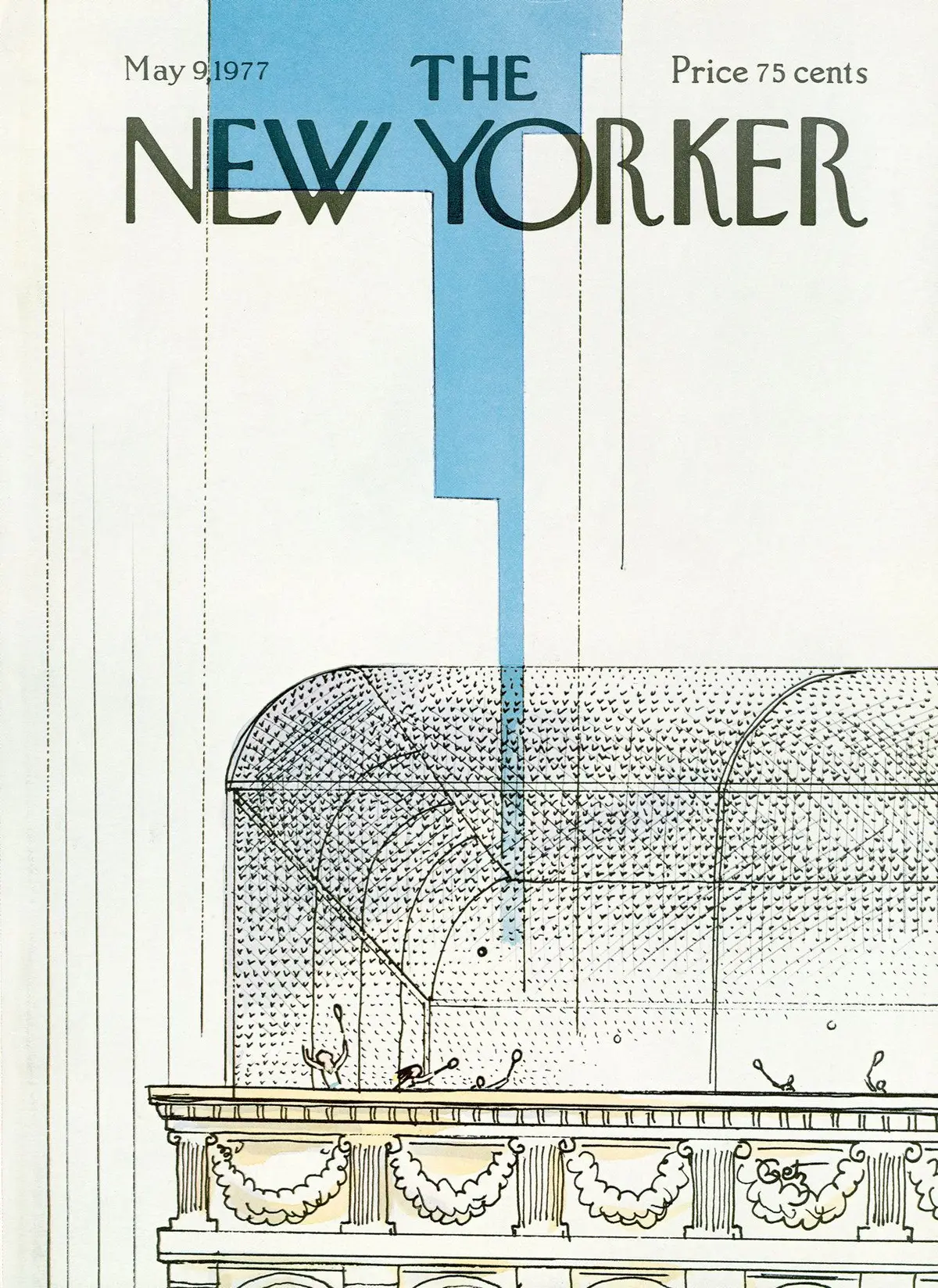 Обложка The New Yorker, 9 мая 1977, художник Артур Гетц