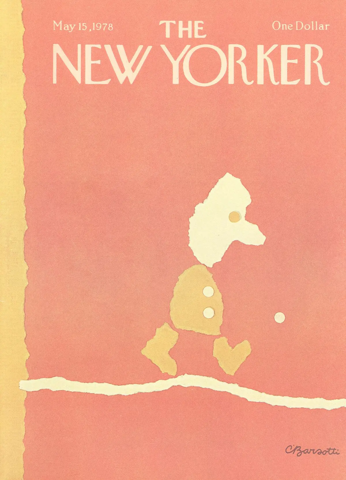 Обложка The New Yorker, 15 мая 1978, художник Чарльз Барсотти