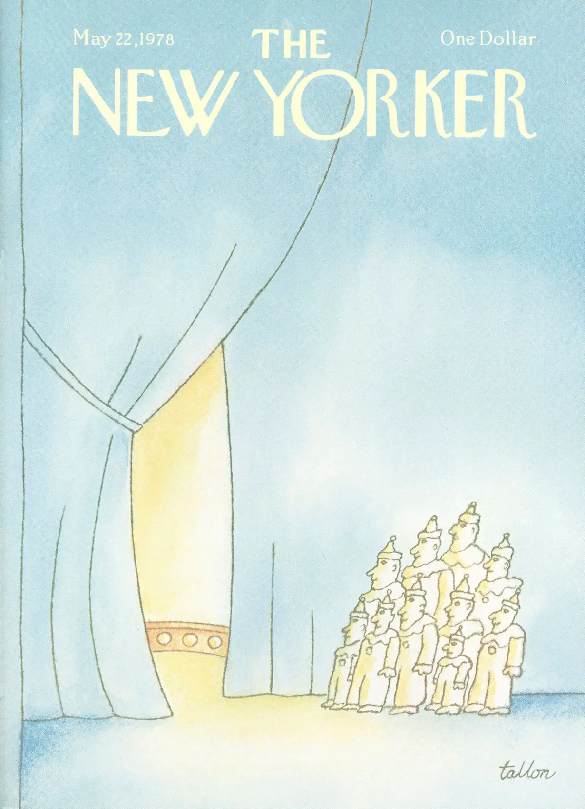 Обложка The New Yorker, 22 мая 1978, художник Роберт Таллон