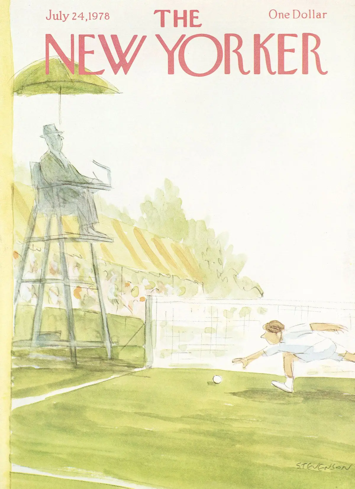 Обложка The New Yorker, 24 июля 1978, художник Джеймс Стивенсон
