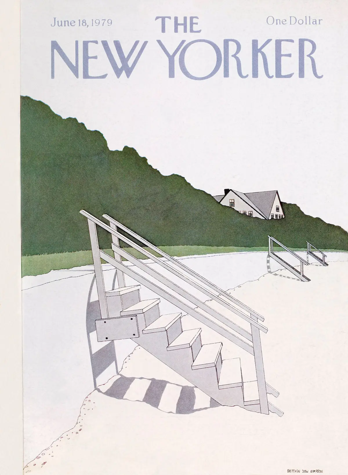 Обложка The New Yorker, 18 июня 1979, художник Гретхен Доу Симпсон