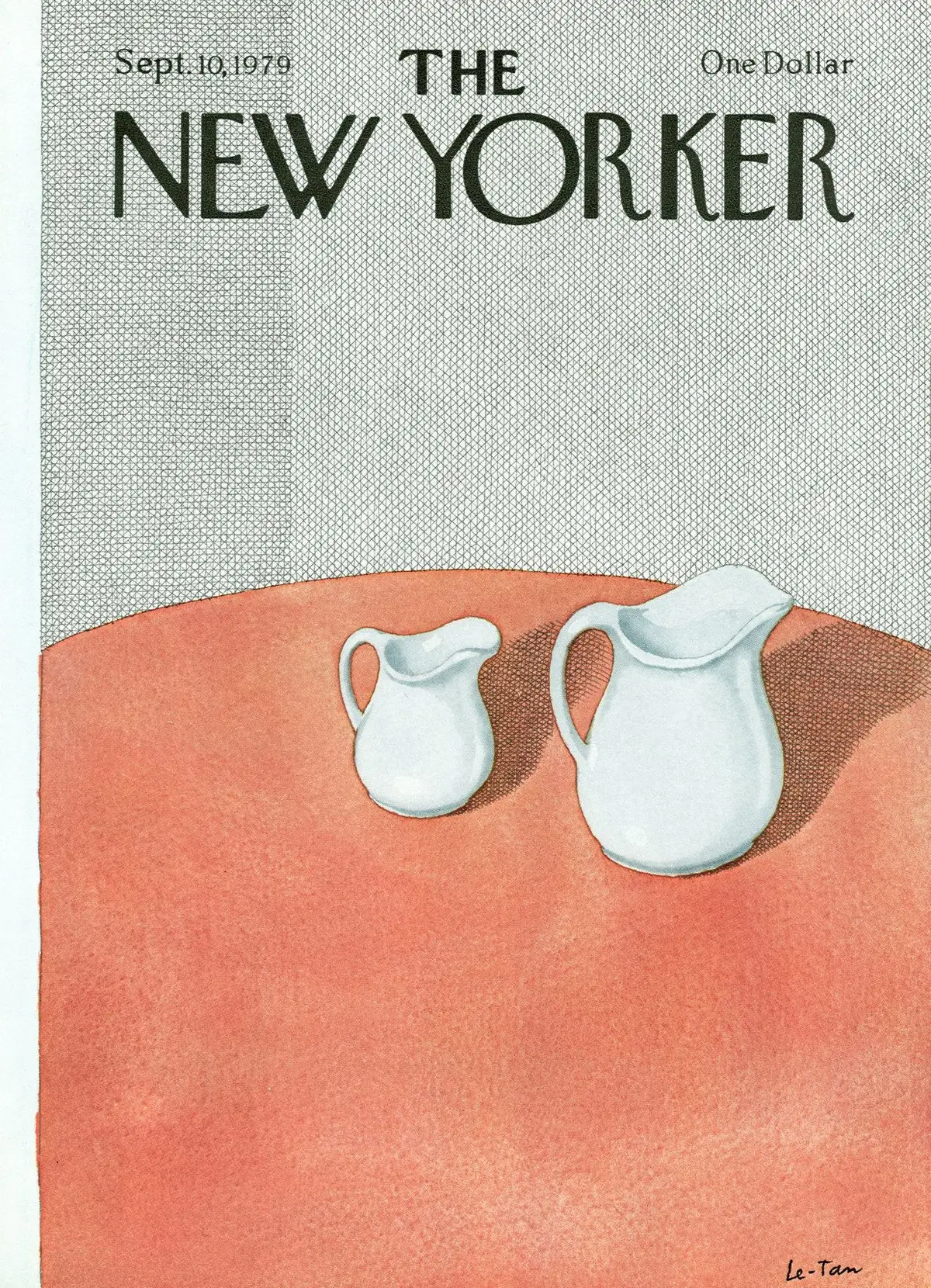 Обложка The New Yorker, 10 сентября 1979, художник Пьер Ле-Тан