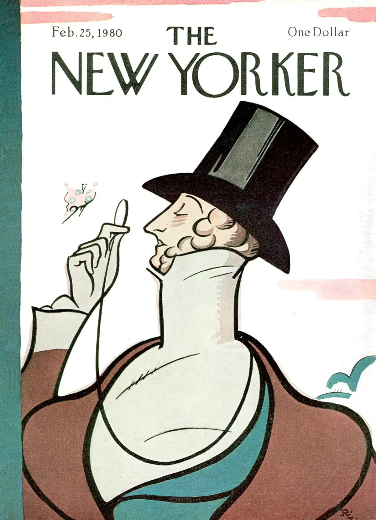 Обложка The New Yorker, 25 февраля 1980, художник Реа Ирвин