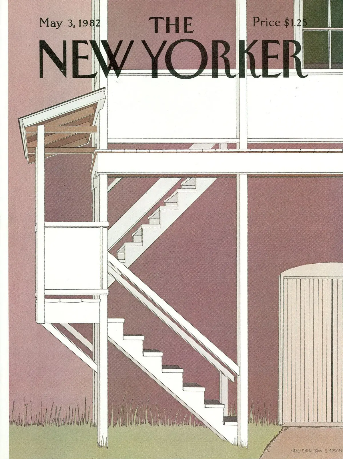 Обложка The New Yorker, 3 мая 1982, художник Гретхен Доу Симпсон