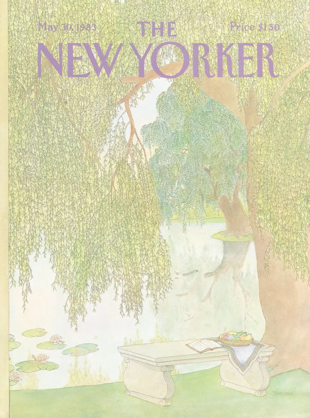 Обложка The New Yorker, 30 мая 1983, художник Дженни Оливер